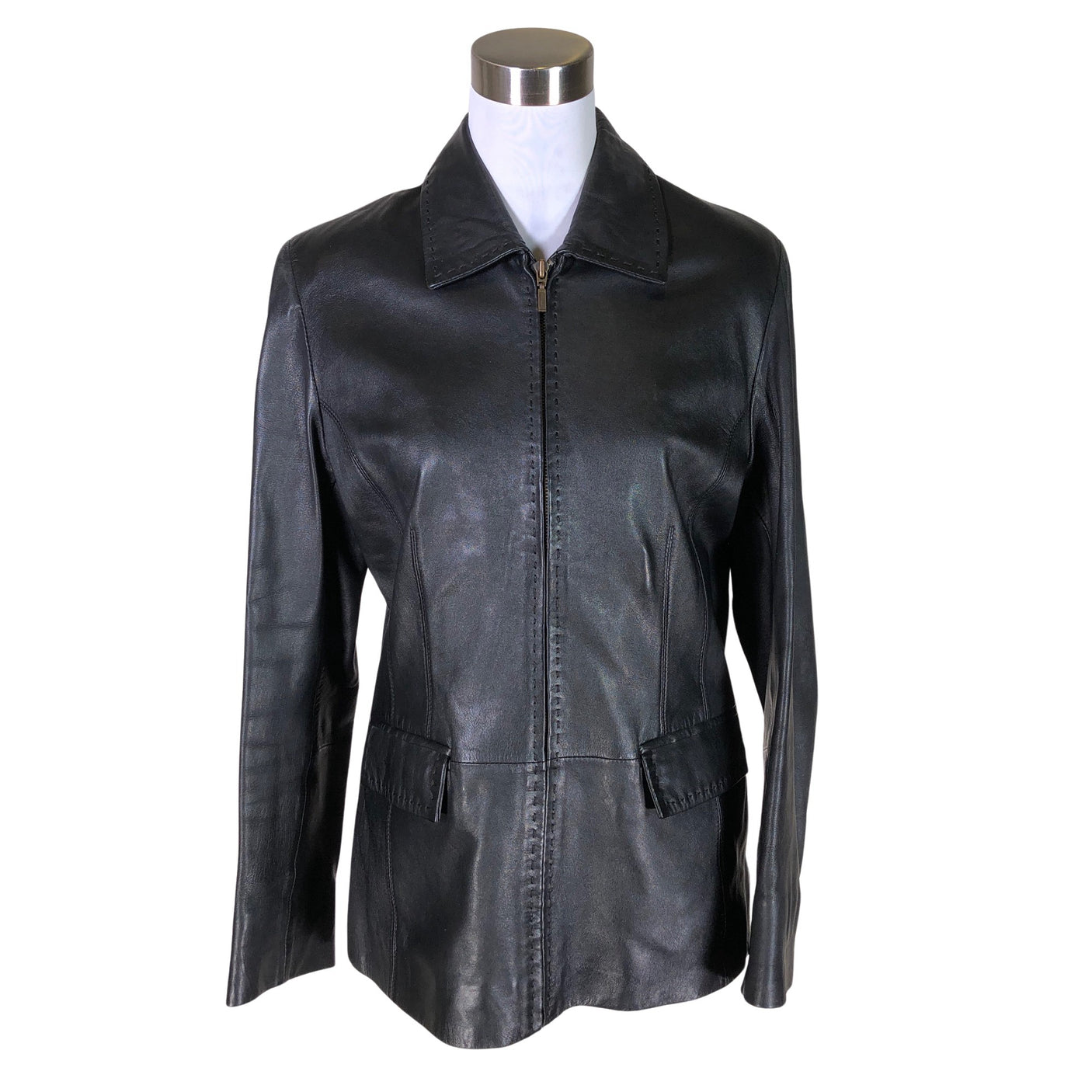 Unisex Tomahawk - Nahk jakk, suurus 38. - (1)