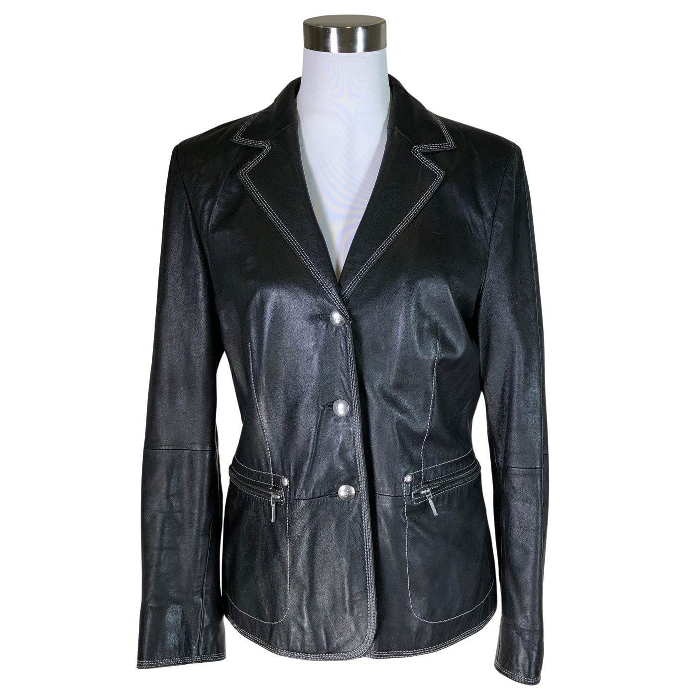 Unisex Yorn - Nahkatakki, koko 40 - (1)