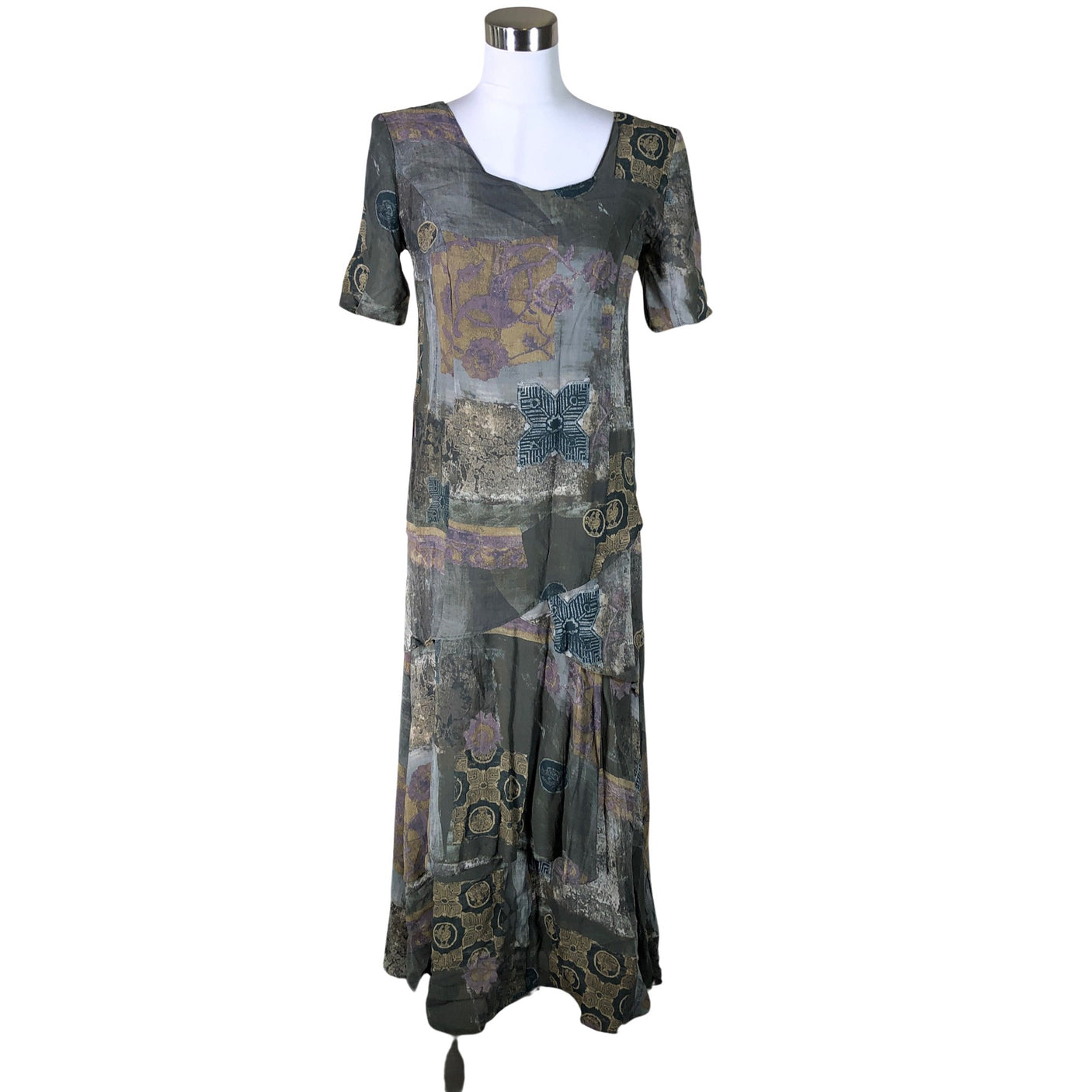 Unisex Muoti Malviina - Sifonkimekko, koko 36 - (1)