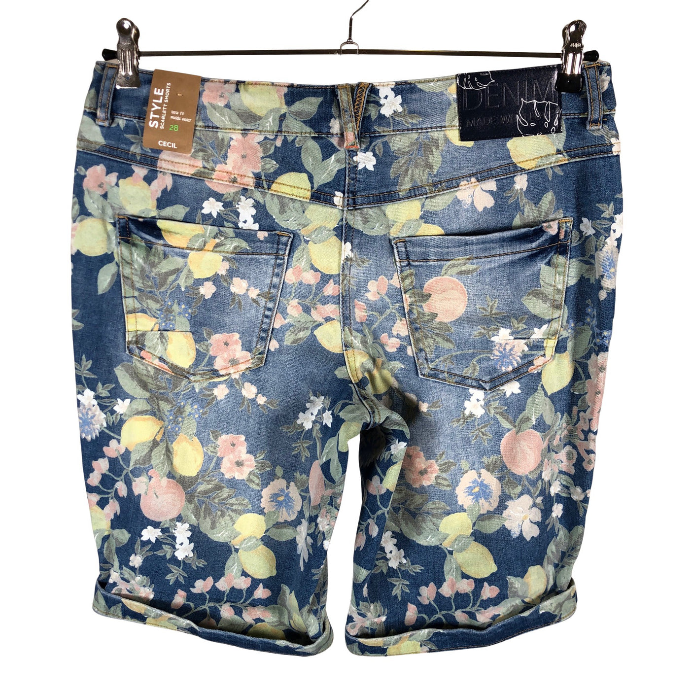 Unisex Cecil - Farkkushortsit, koko W28 - (2)