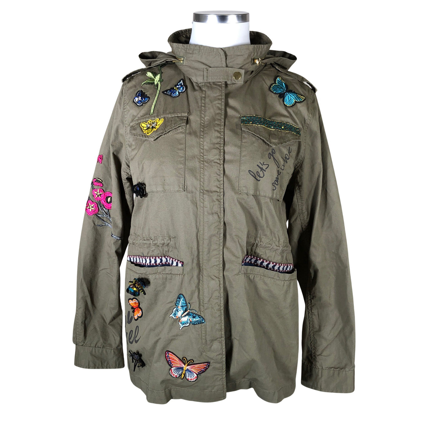 Unisex Desigual - Ulkoilutakki, koko 46 - (1)