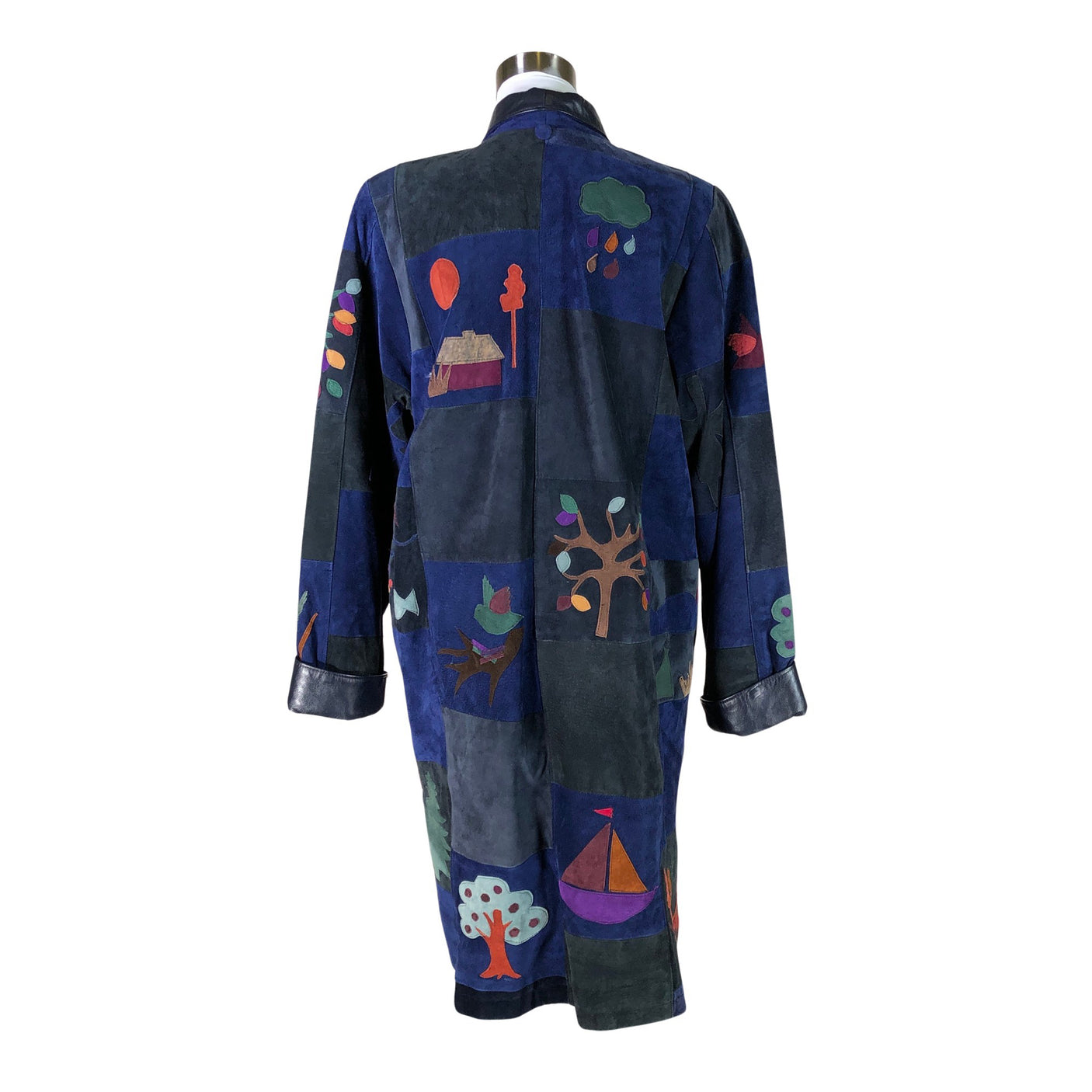 Unisex Handmade - Nahkatakki, koko 38 - (2)