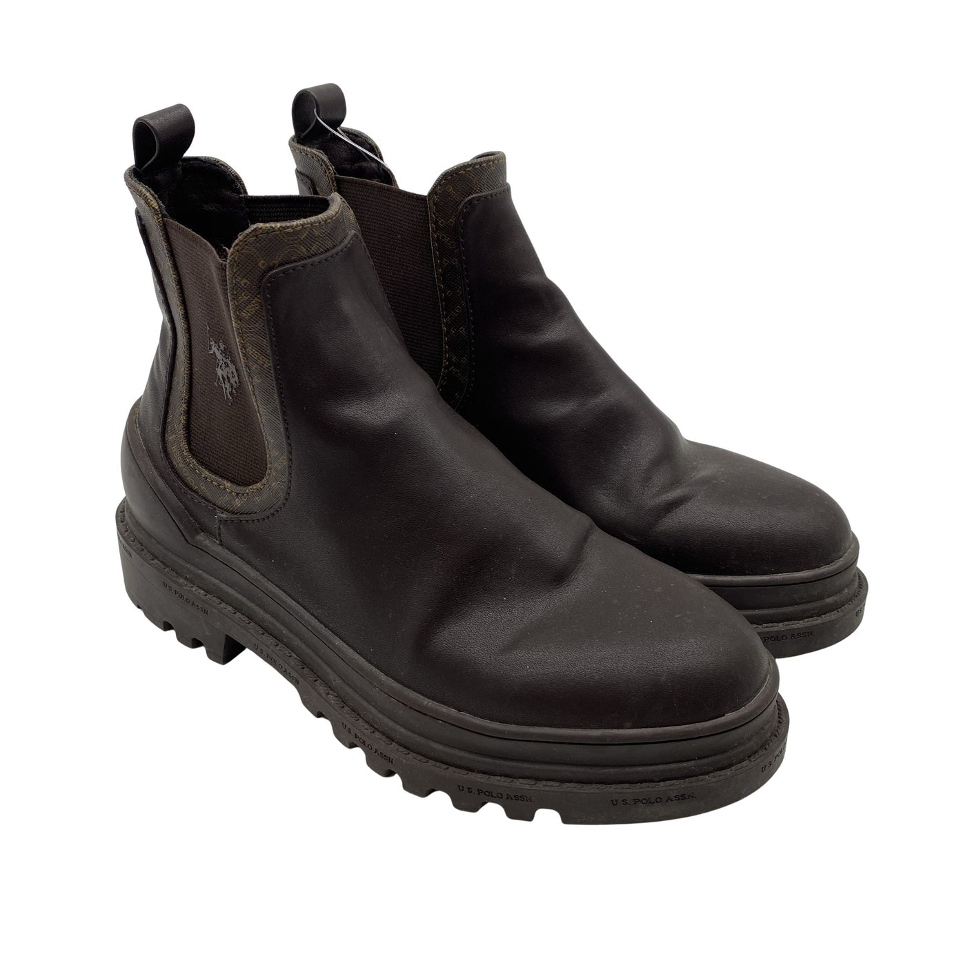 Unisex U.S. Polo Assn. - Poolsaapad, suurus 38 - Pruun (2)