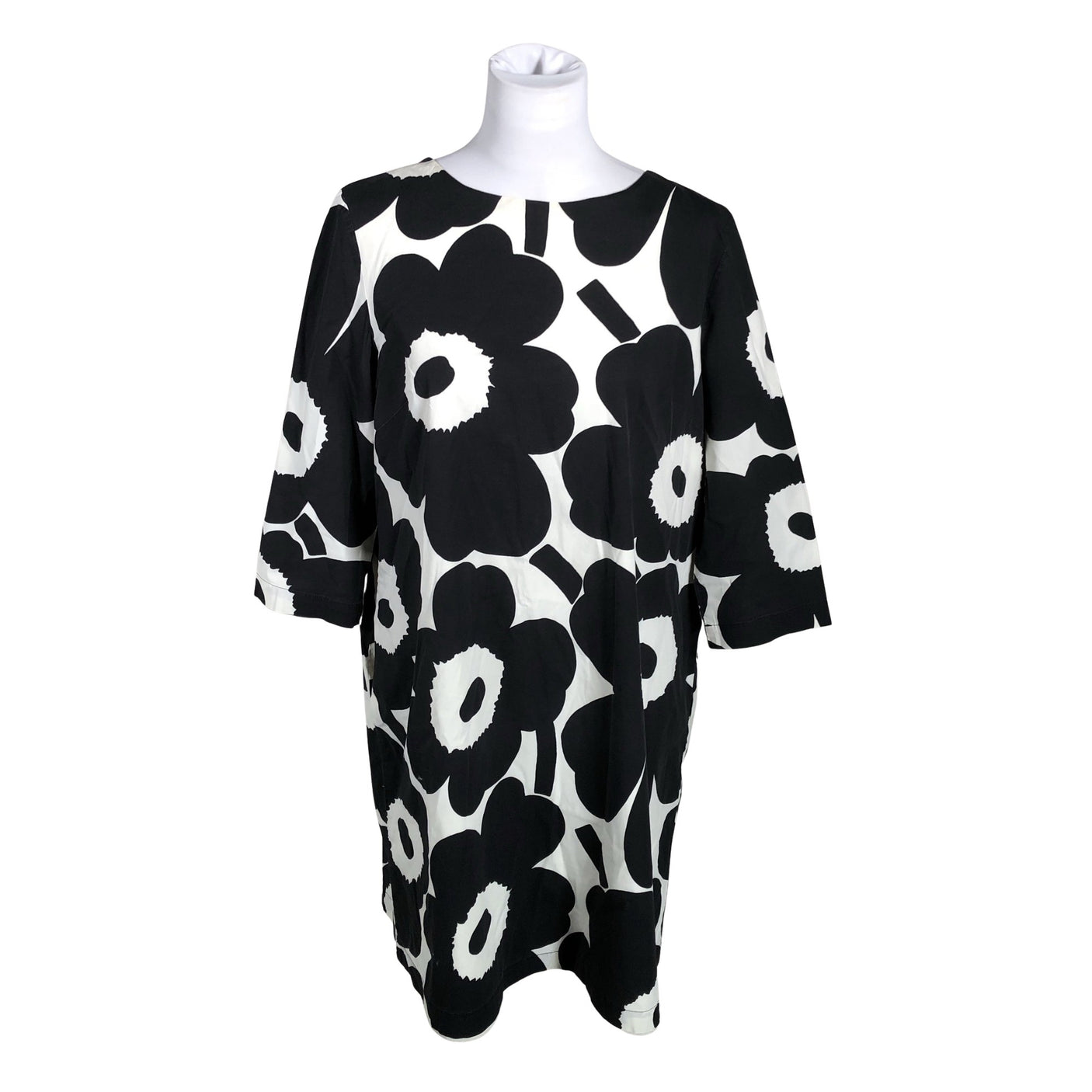 Unisex Marimekko - Mitteveniv kleit, suurus 40 - Must (1)