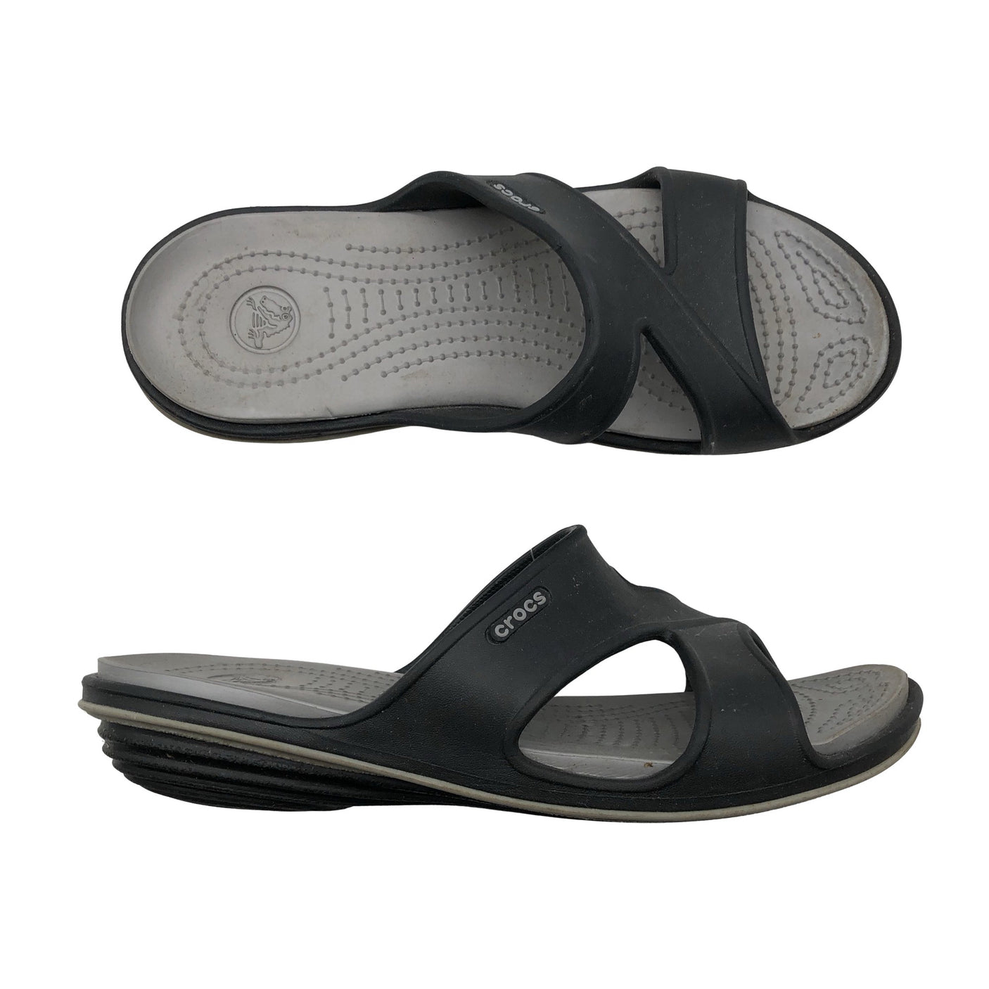 Unisex Crocs - Rihmikud, suurus 40 - Must (1)