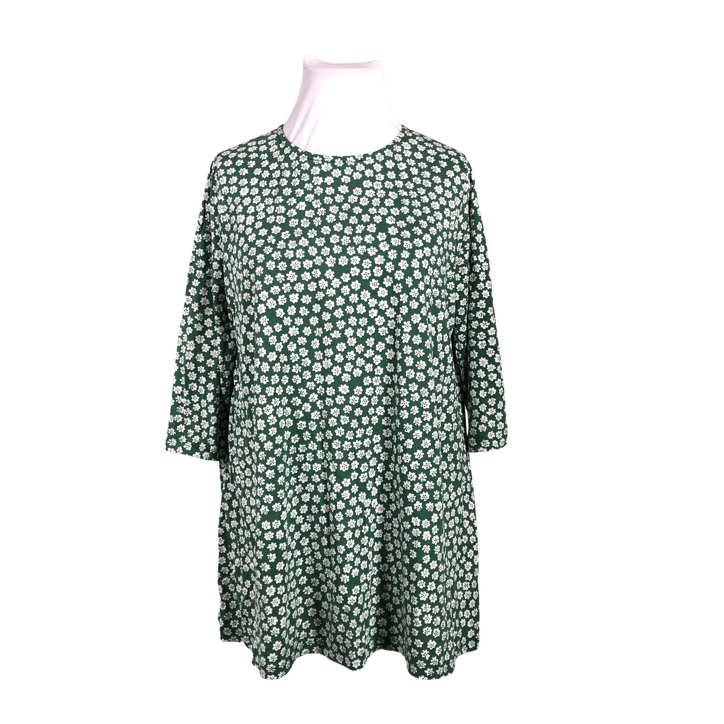 Unisex Marimekko - Trikotaažist kleit, suurus 44 - Roheline (1)