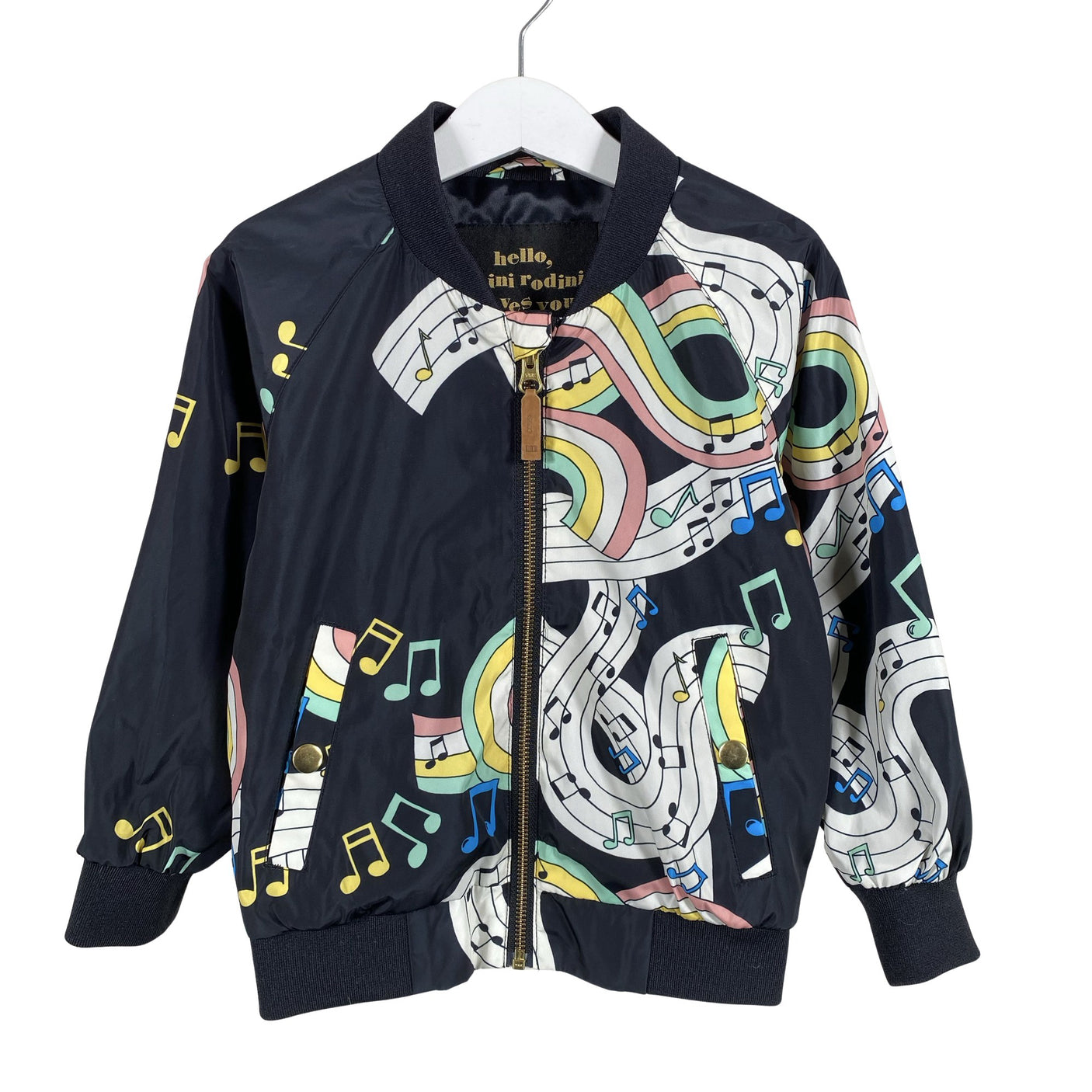 Unisex Mini Rodini - Jope, suurus 104 - 110 - Must (1)