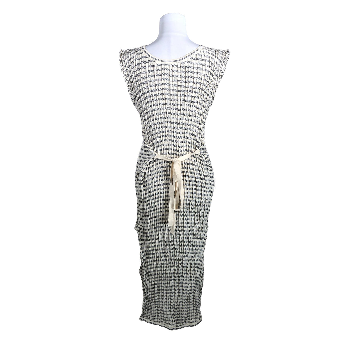 Unisex Ioanna Kourbela - Kootud kleit, suurus 38 - Beige (2)