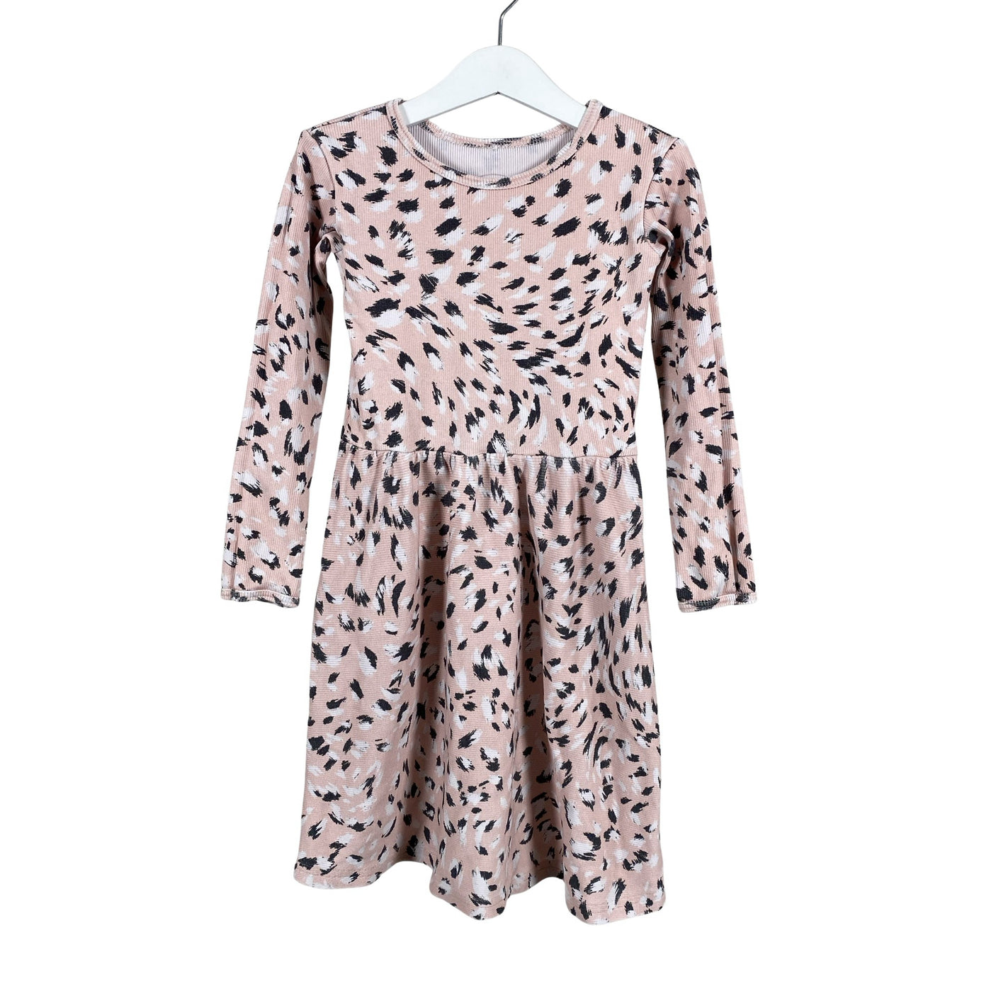 Unisex Metsola - Trikotaažist kleit, suurus 122 - 128 - Heleroosa (1)