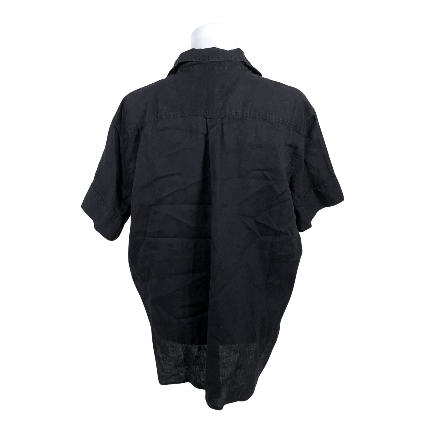 Unisex Gant - Lühikeste käistega pluus, suurus 36 - Must (2)