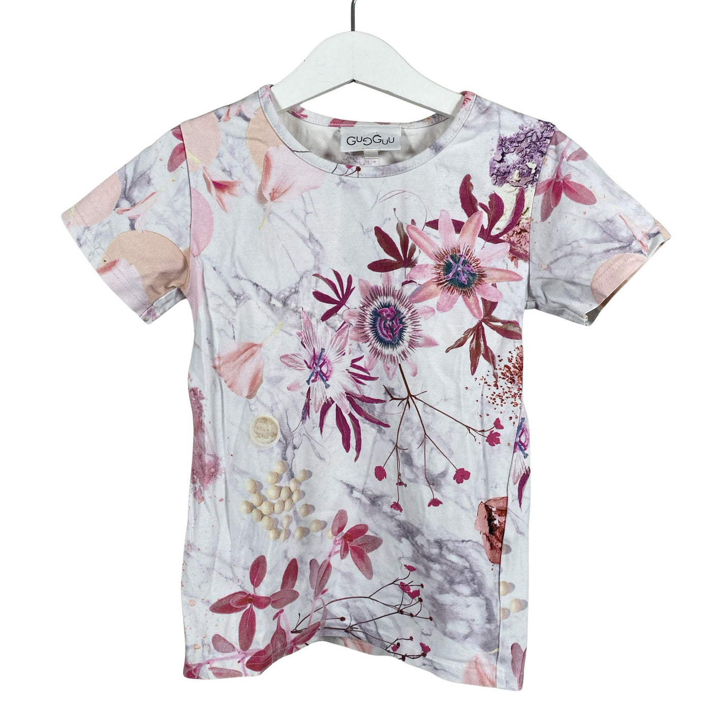 Unisex Gugguu - T-särk, suurus 110 - 116 - Heleroosa (1)