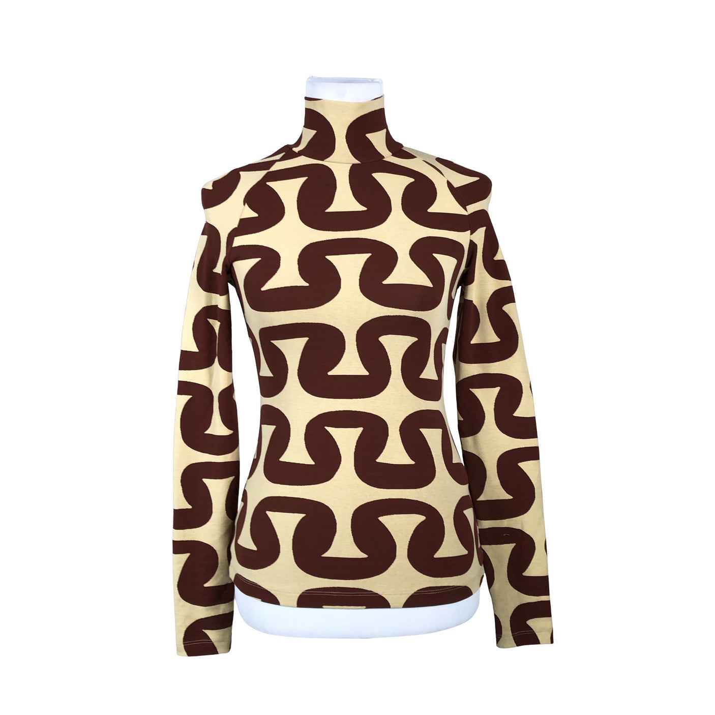 Unisex Marimekko - Trikotaažist pluus, suurus 34 - Beige (1)