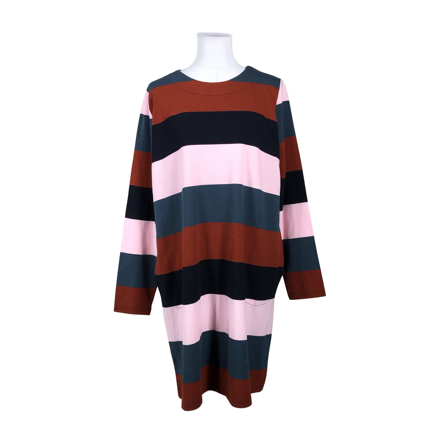 Unisex Nanso - Trikotaažist kleit, suurus 40 - Heleroosa (1)