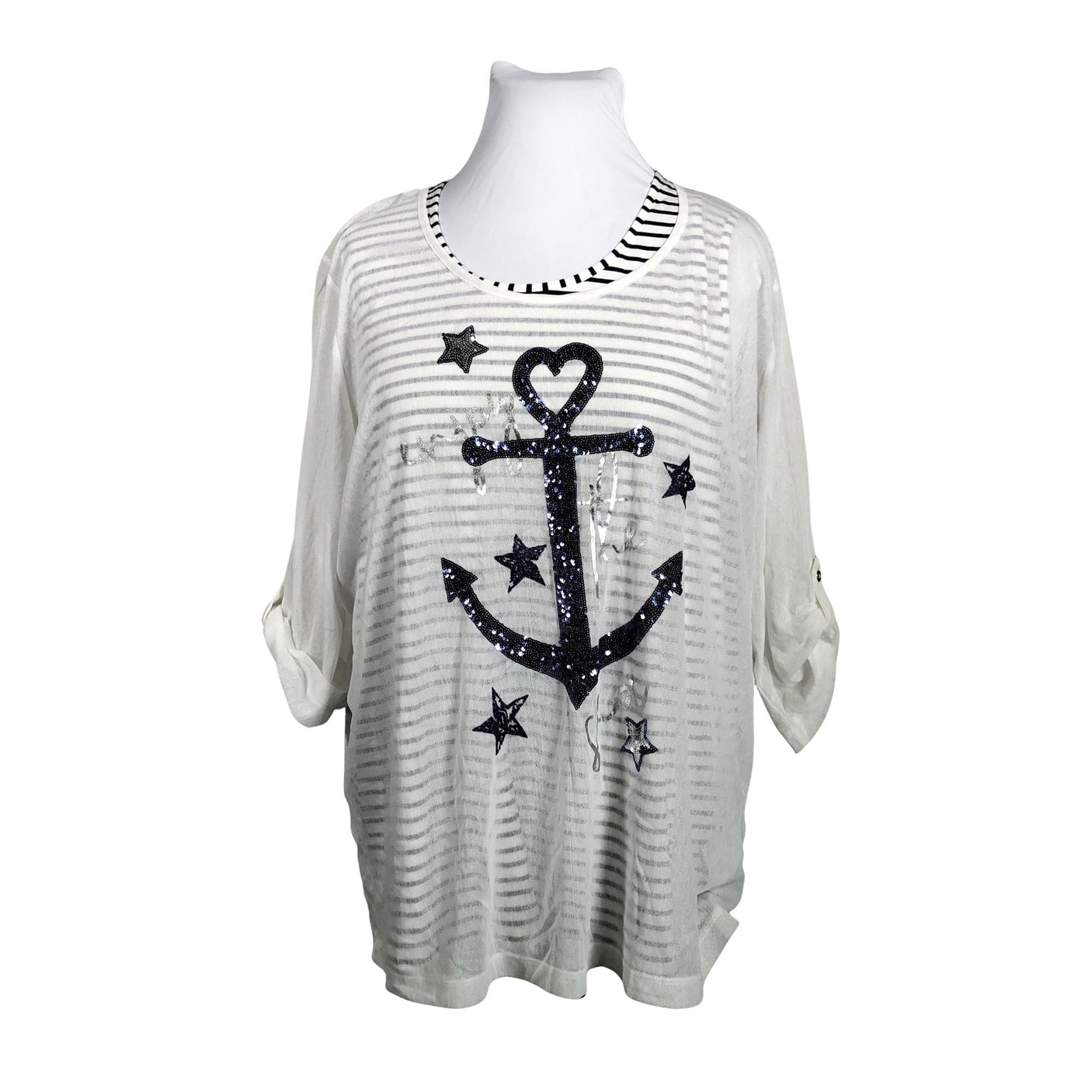 Unisex Via Appia Due - Pluus, suurus 50 - Valge (1)