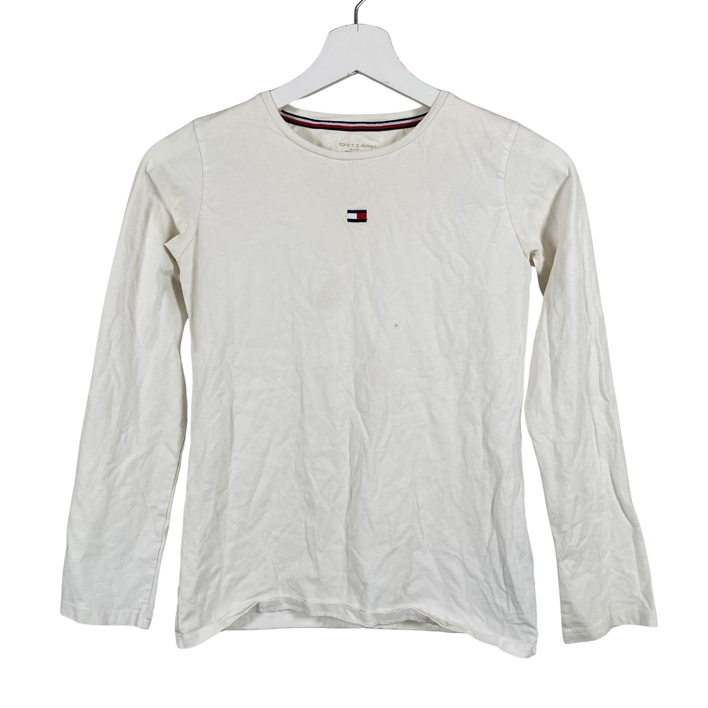 Unisex Tommy Hilfiger - Trikotaažist pluus, suurus 152 - 158 - Valge (1)