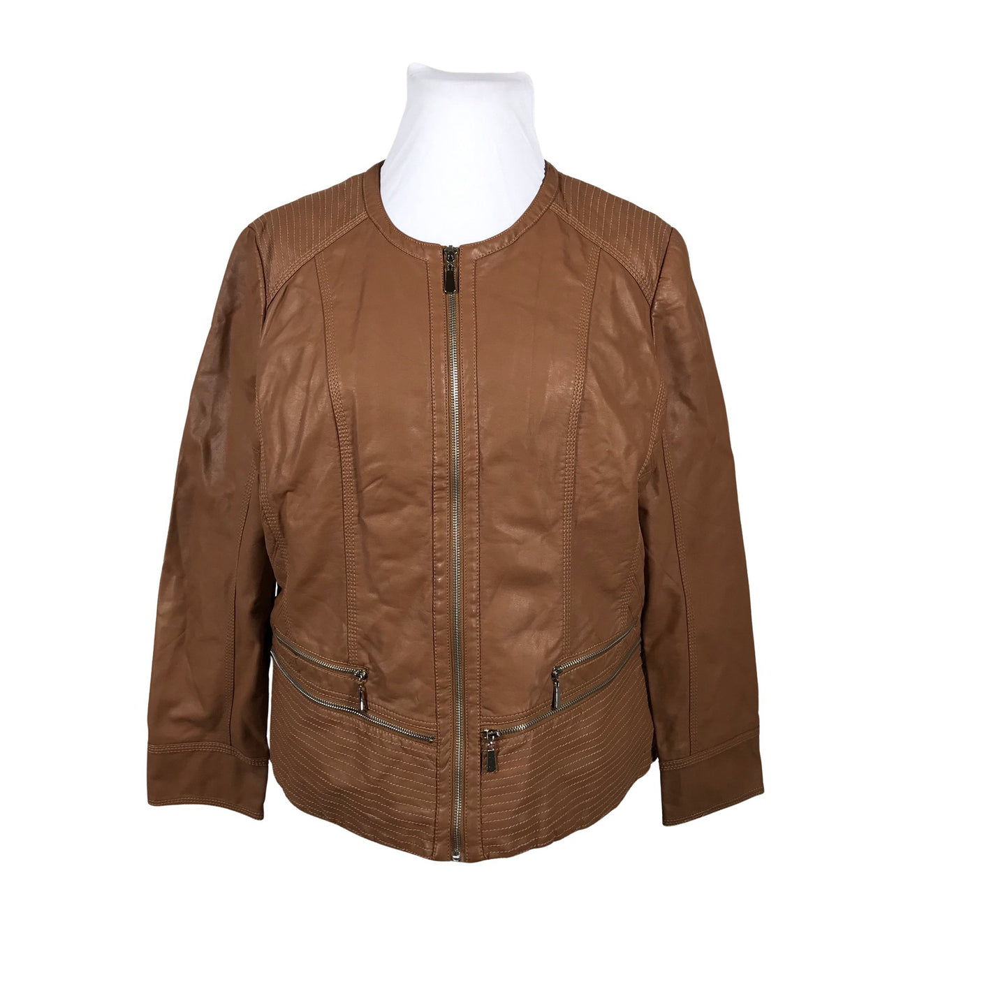 Unisex Escandelle - Nahktagi, suurus 42 - Pruun (1)