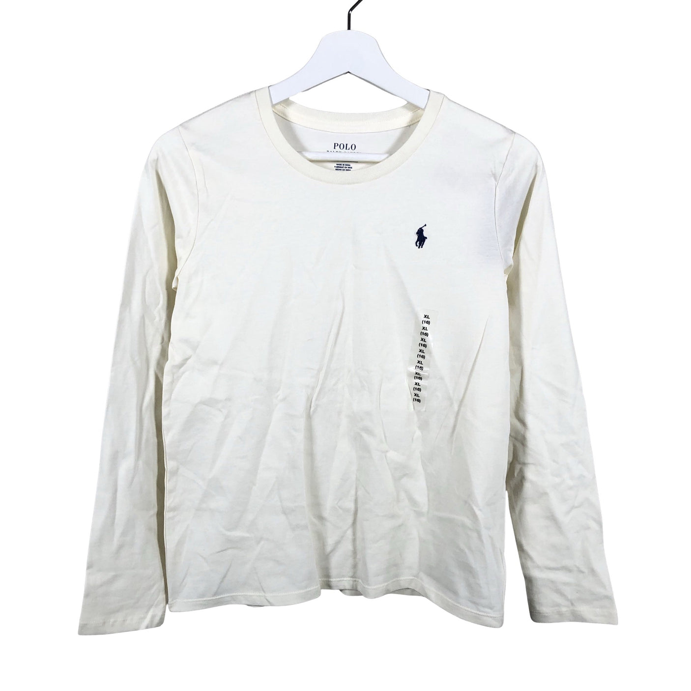 Unisex Polo Ralph Lauren - Trikotaažist pluus, suurus 158 - 164 - Valge (1)