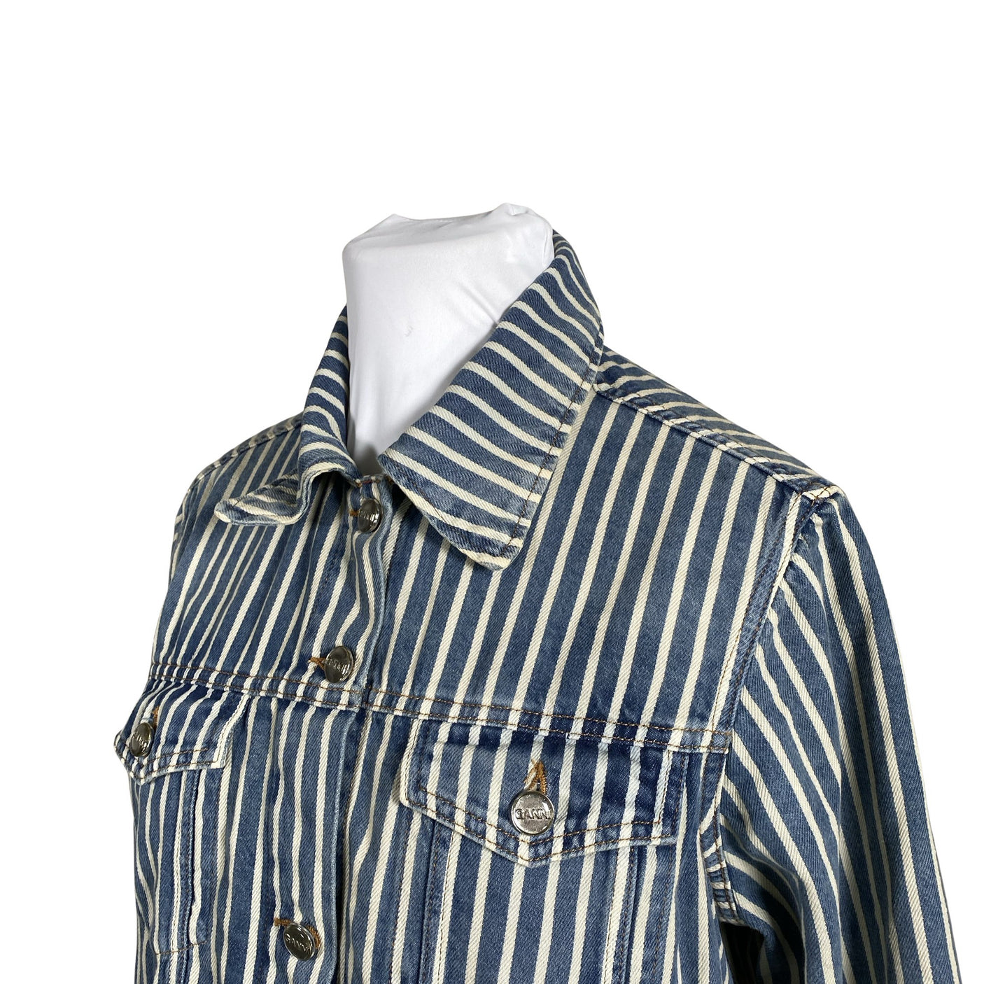 Unisex Ganni - Teksatagi, suurus 42 - Sinine (3)