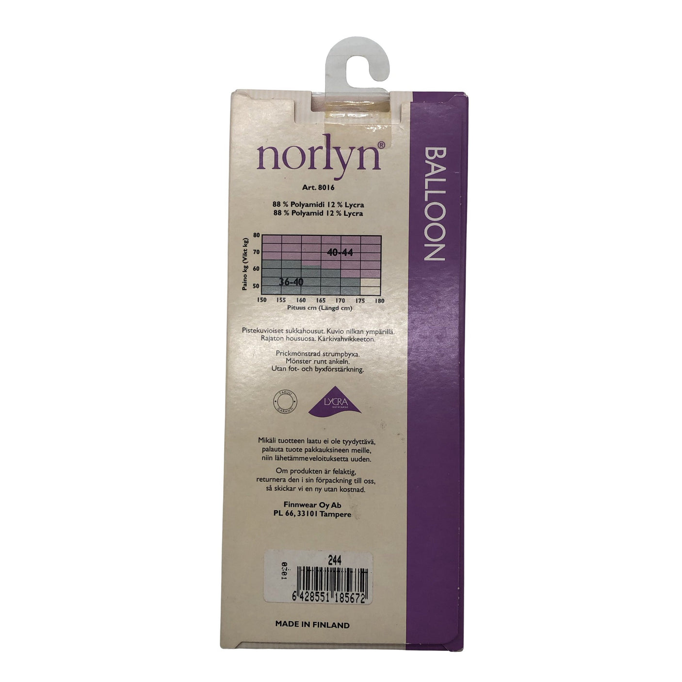 Unisex Norlyn - Sukkpüksid, õhukesed, suurus 40 - Heleroosa (4)