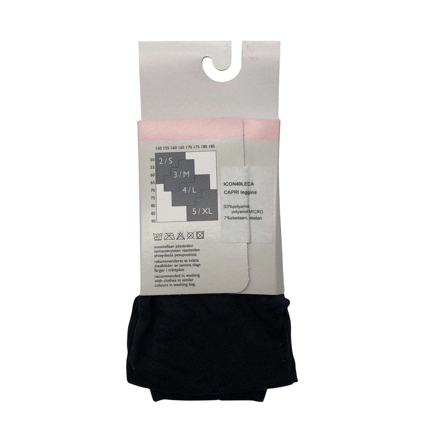 Unisex Emmy - Poolpikad retuusid, suurus 42 - Must (3)