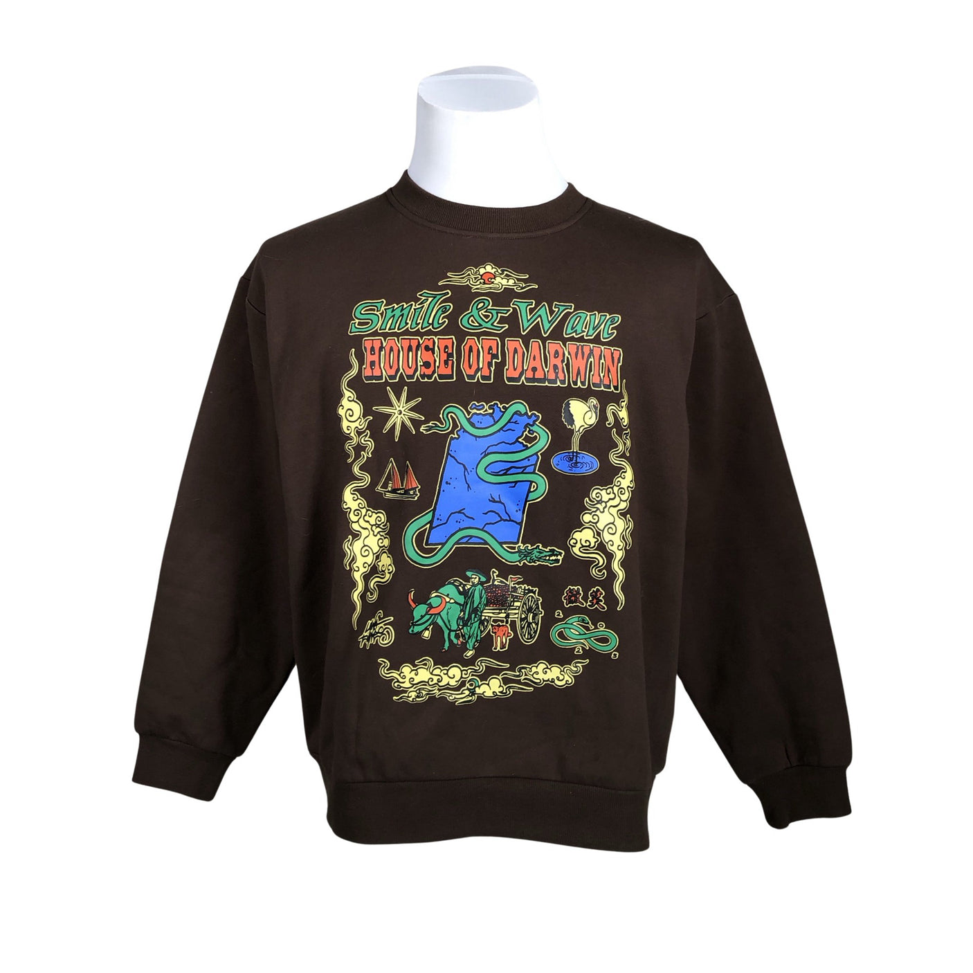 Unisex House of Darwin - Dressikangast pluus, suurus M - Pruun (1)