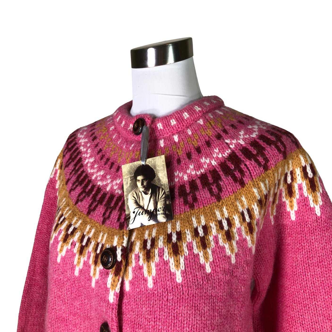 Unisex Jumperfabriken - Neuletakki, koko 38 - (3)