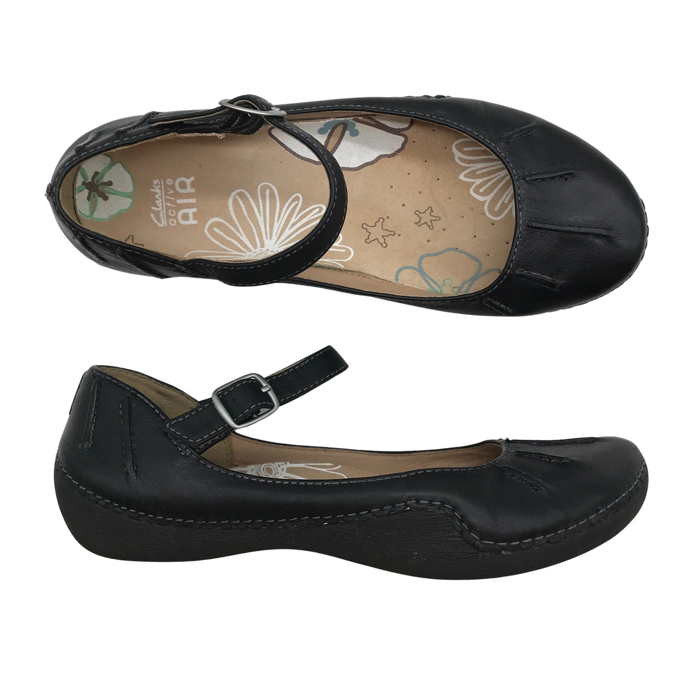 Unisex Clarks - Ballerinat, koko 38 - (1)