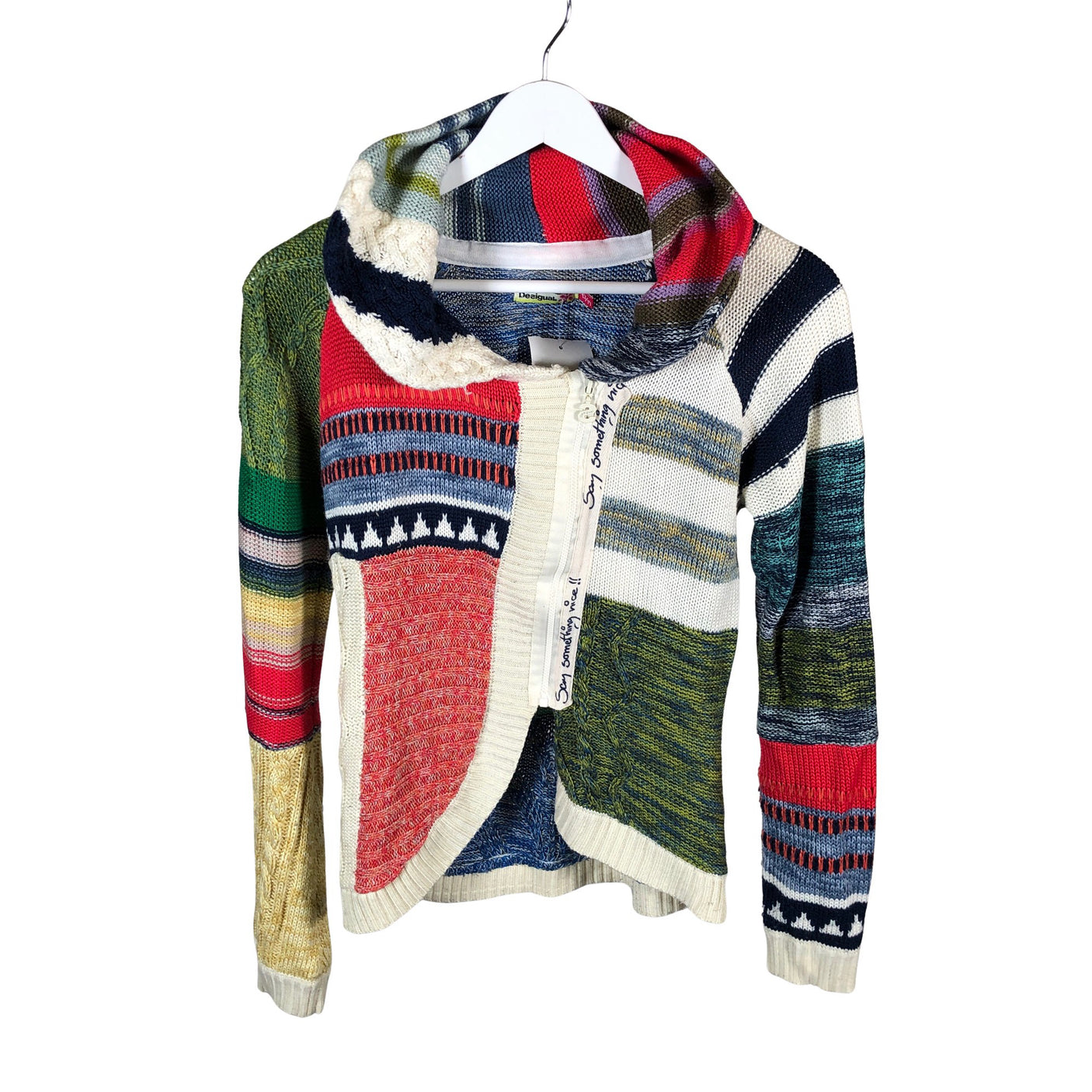 Unisex Desigual - Neuletakki, koko 152 - 158 - (1)