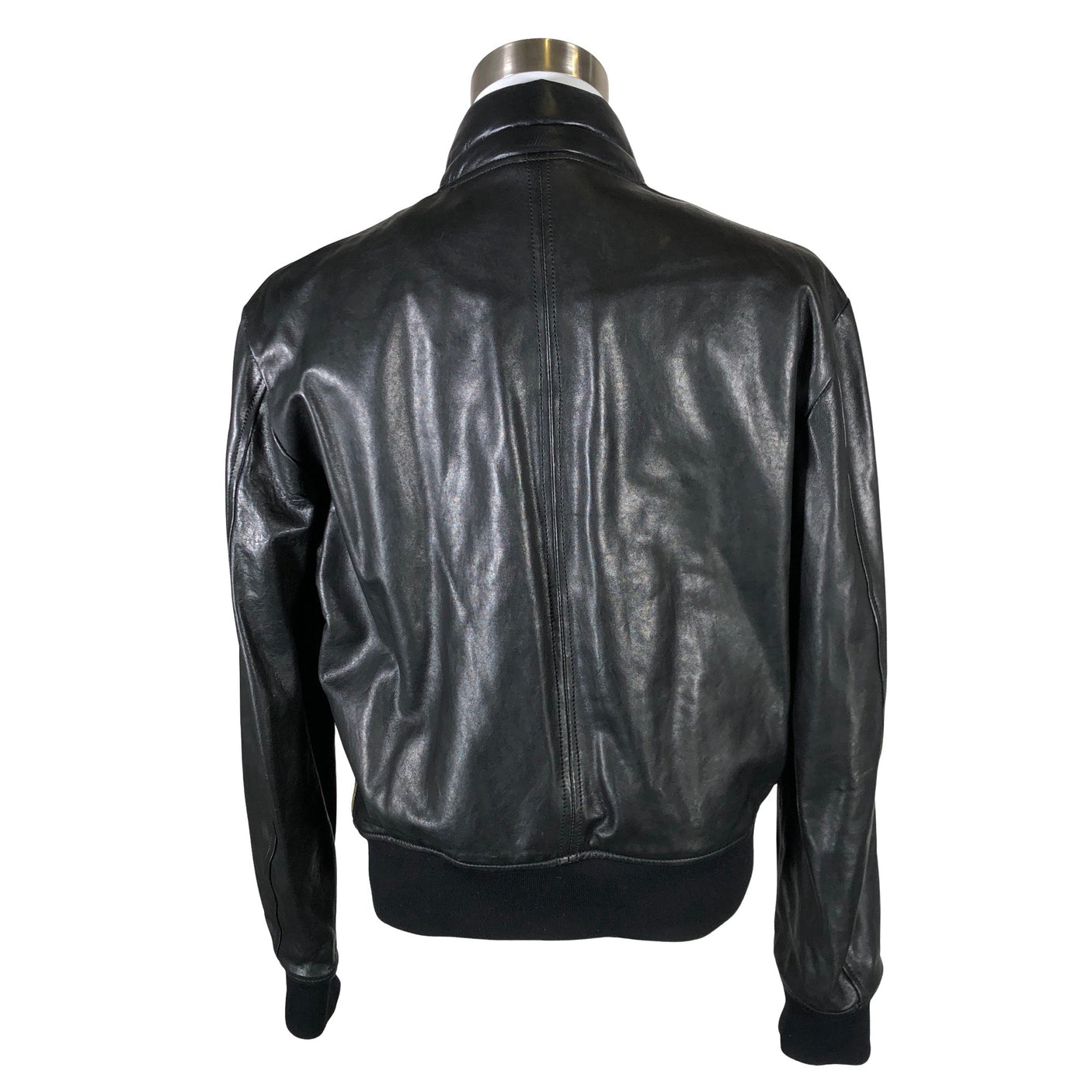 Unisex Armani Jeans - Nahkatakki, koko XL - (2)