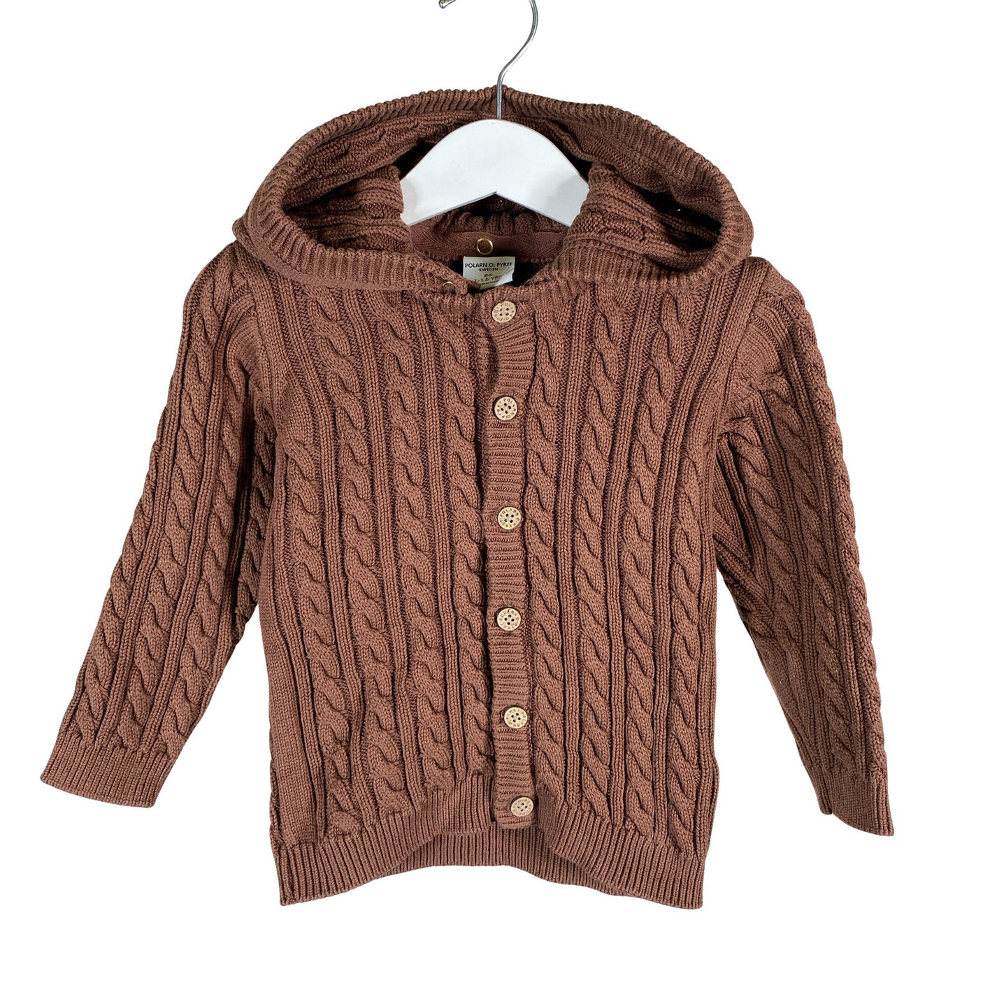 Unisex Polarn O. Pyret - Neuletakki, koko 80 - 86 - (1)