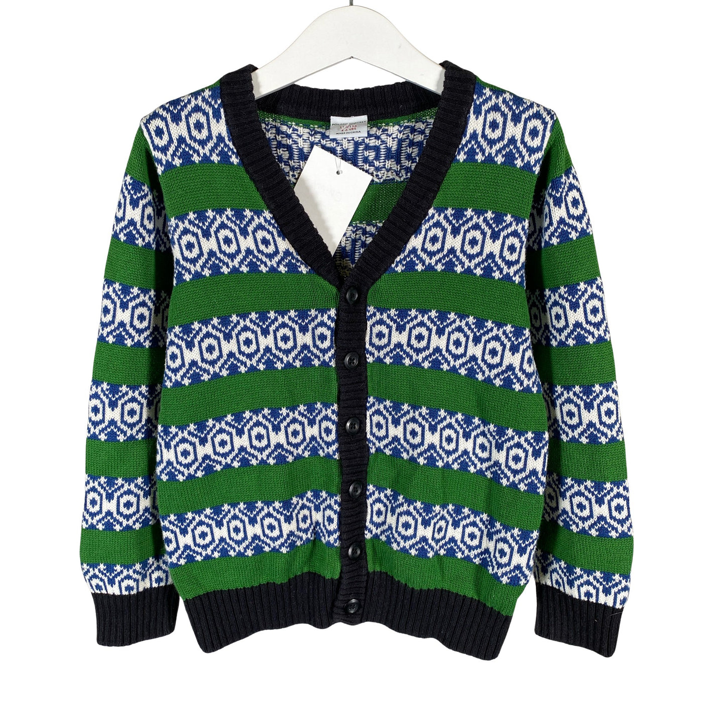 Unisex Polarn O. Pyret - Neuletakki, koko 110 - 116 - (1)