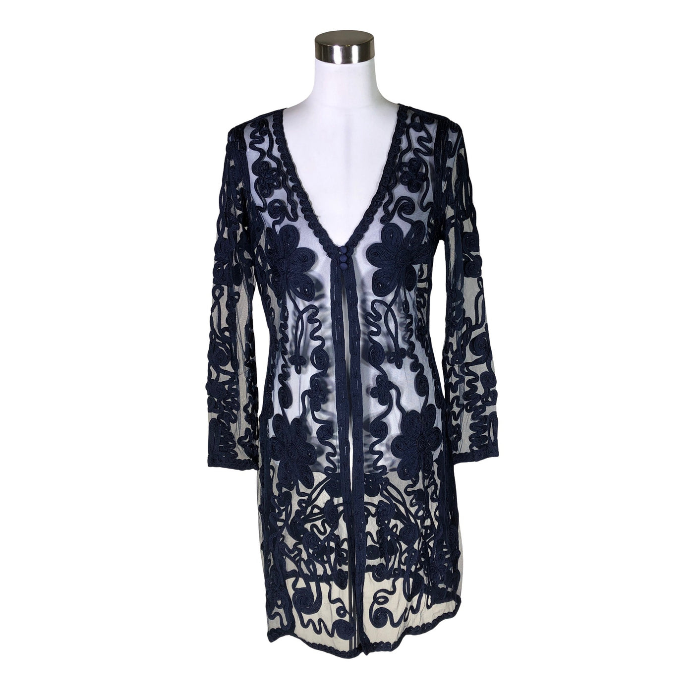 Unisex Elinette - Sifonkitunika, koko 40 - (1)