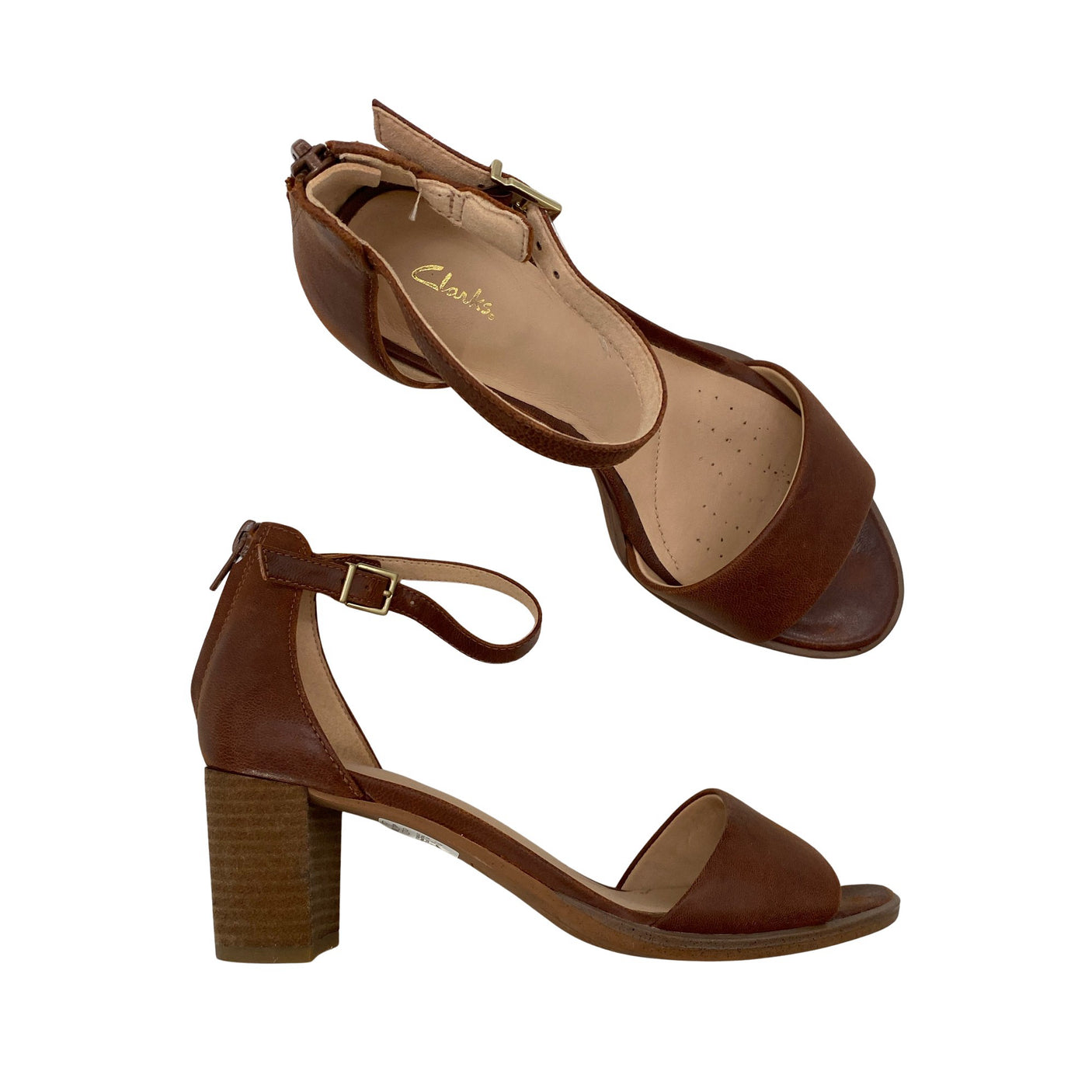 Unisex Clarks - Korolliset sandaalit, koko 37 - (1)