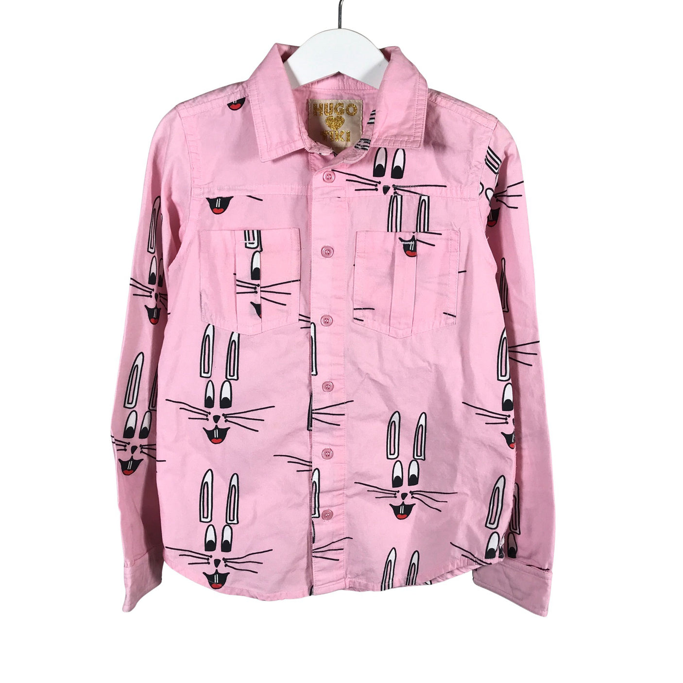Unisex Hugo Loves Tiki - Kauluspaita, koko 122 - 128 - (1)