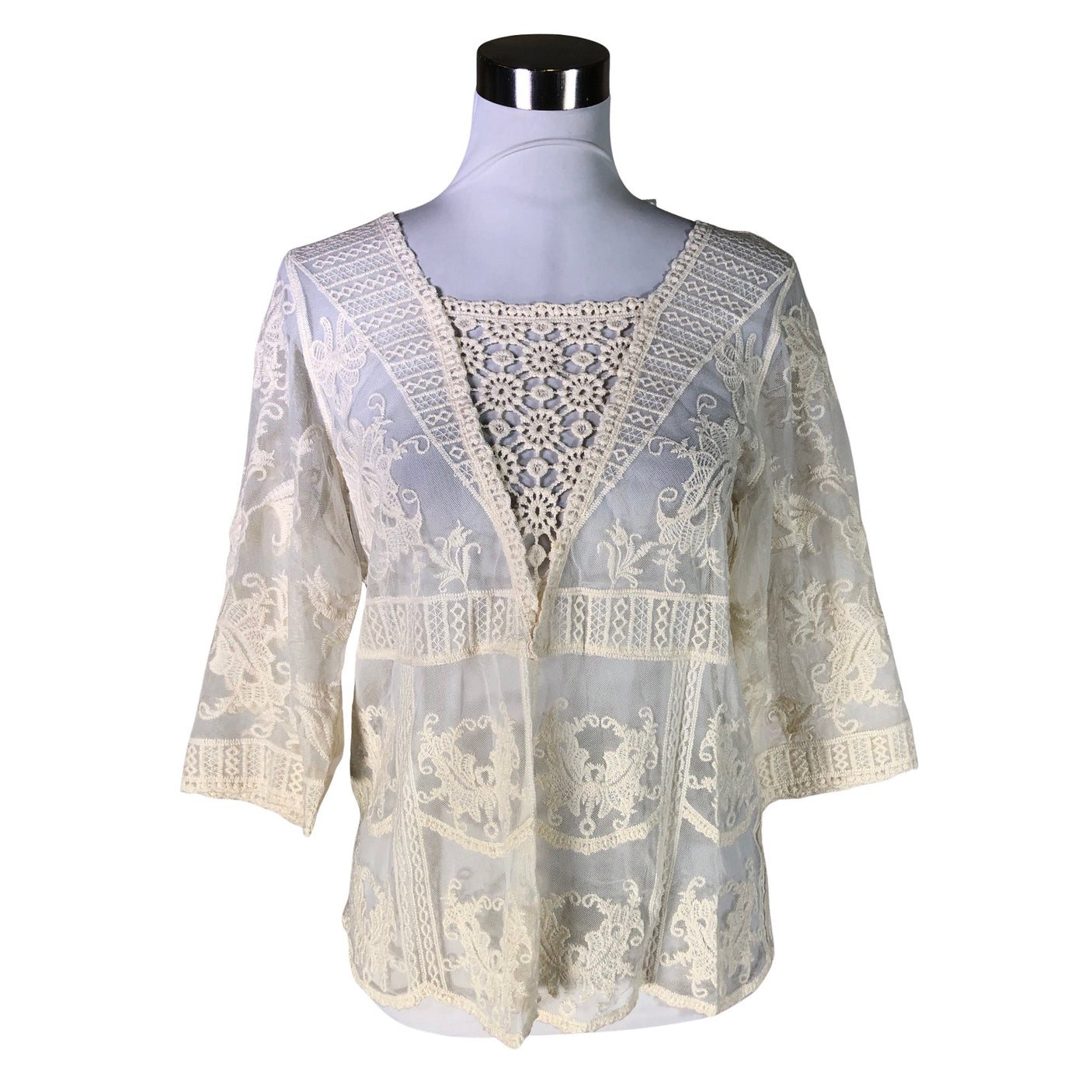 Unisex Cream - Pusero, koko 38 - (1)