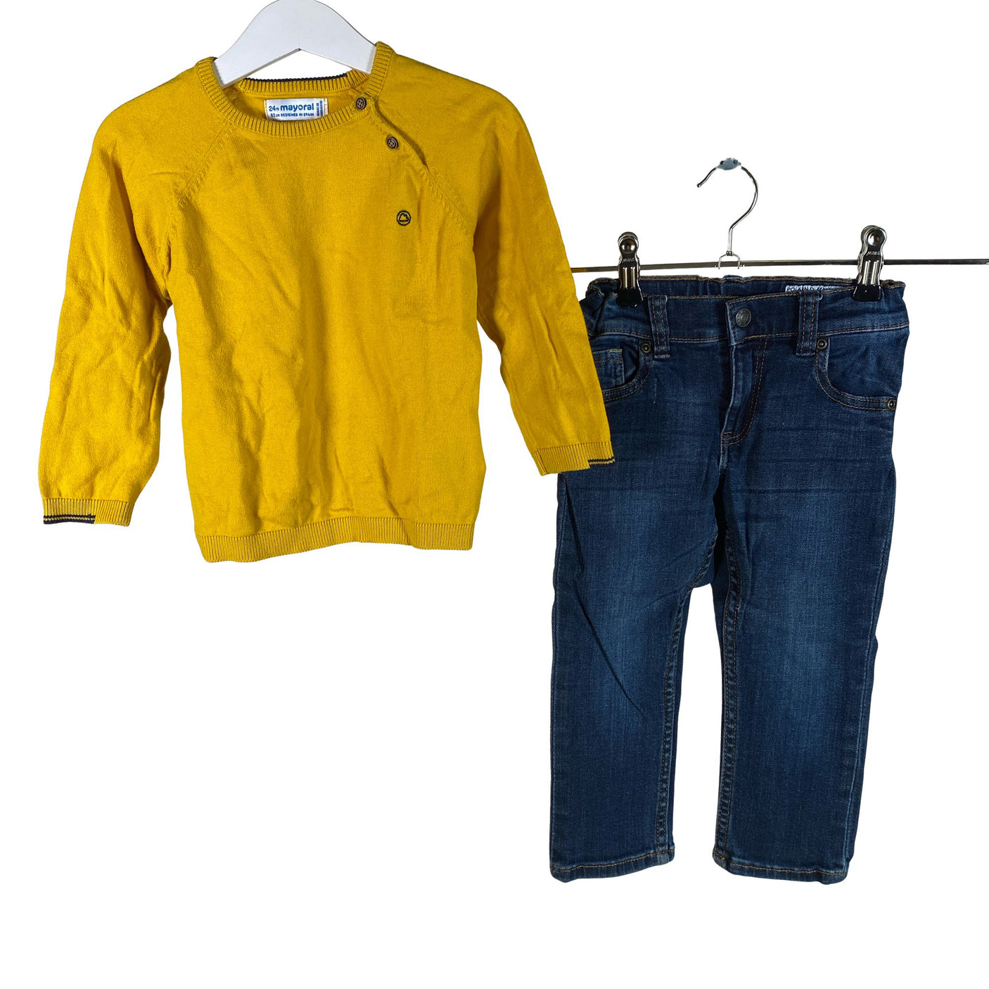 Unisex Polarn O. Pyret - Farkut, koko 86 - 92 - (1)