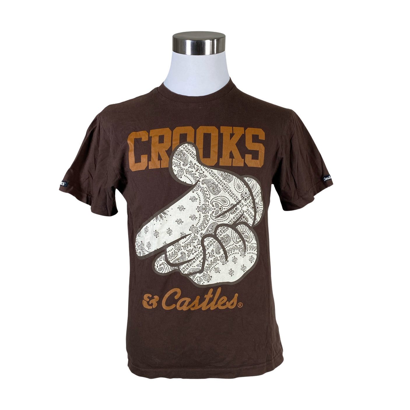 Unisex Crooks&Castles - T-paita, koko M - (1)