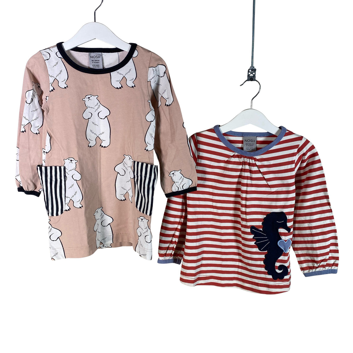 Unisex NOSH - Trikootunika, koko 98 - 104 - (1)