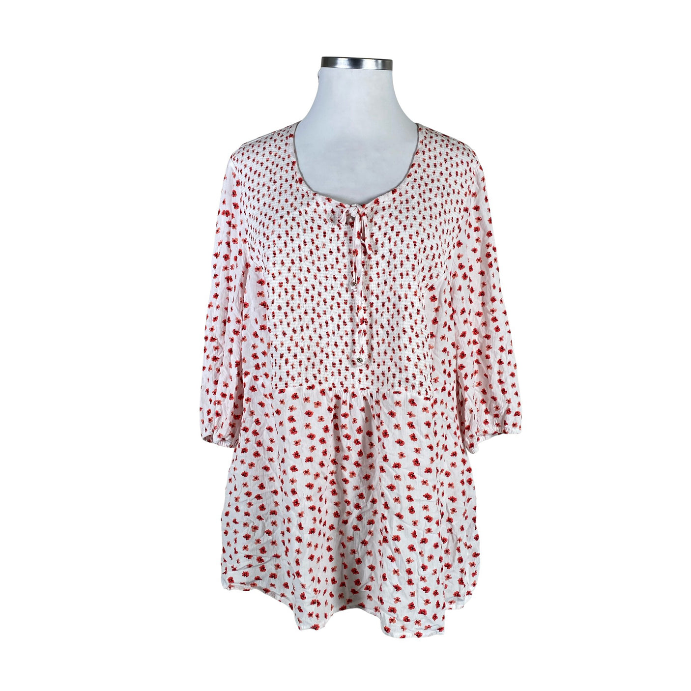 Unisex Ulla Popken - Sifonkitunika, koko 46 - (1)