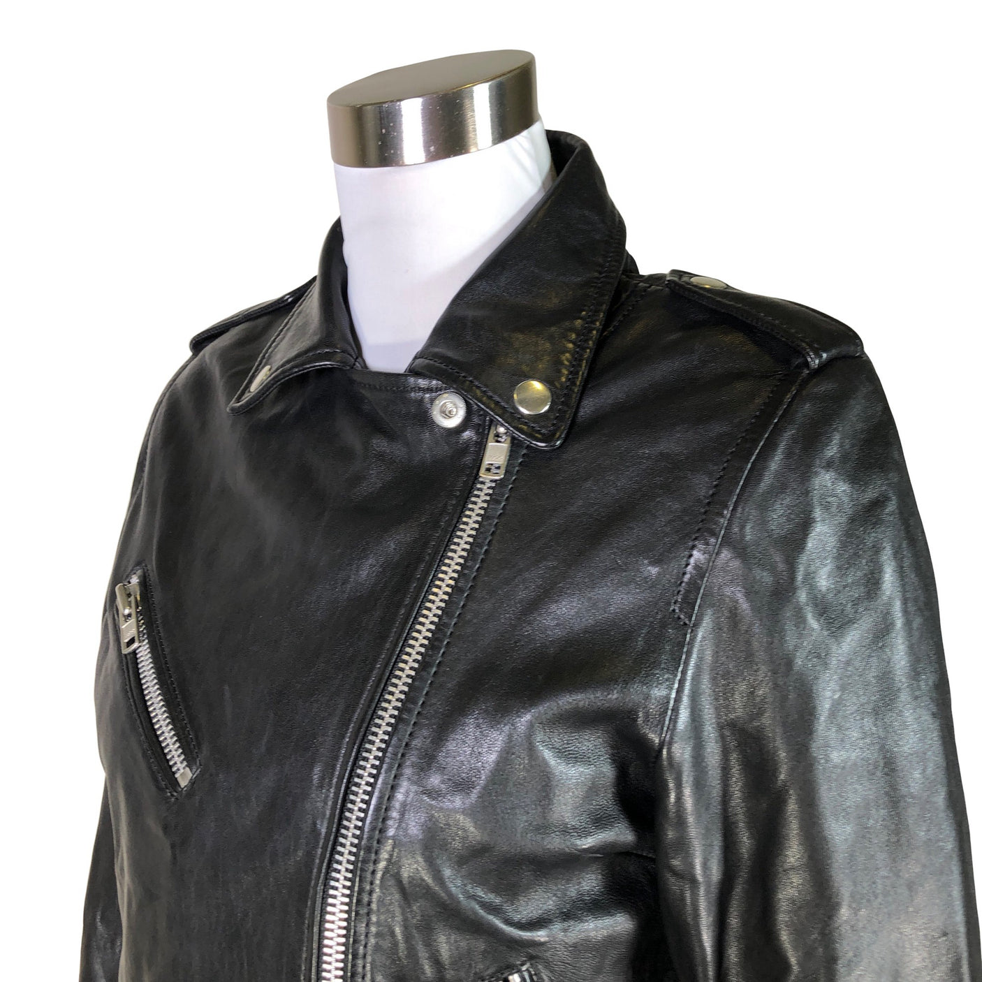 Unisex Jofama - Nahkatakki, koko 38 - (3)