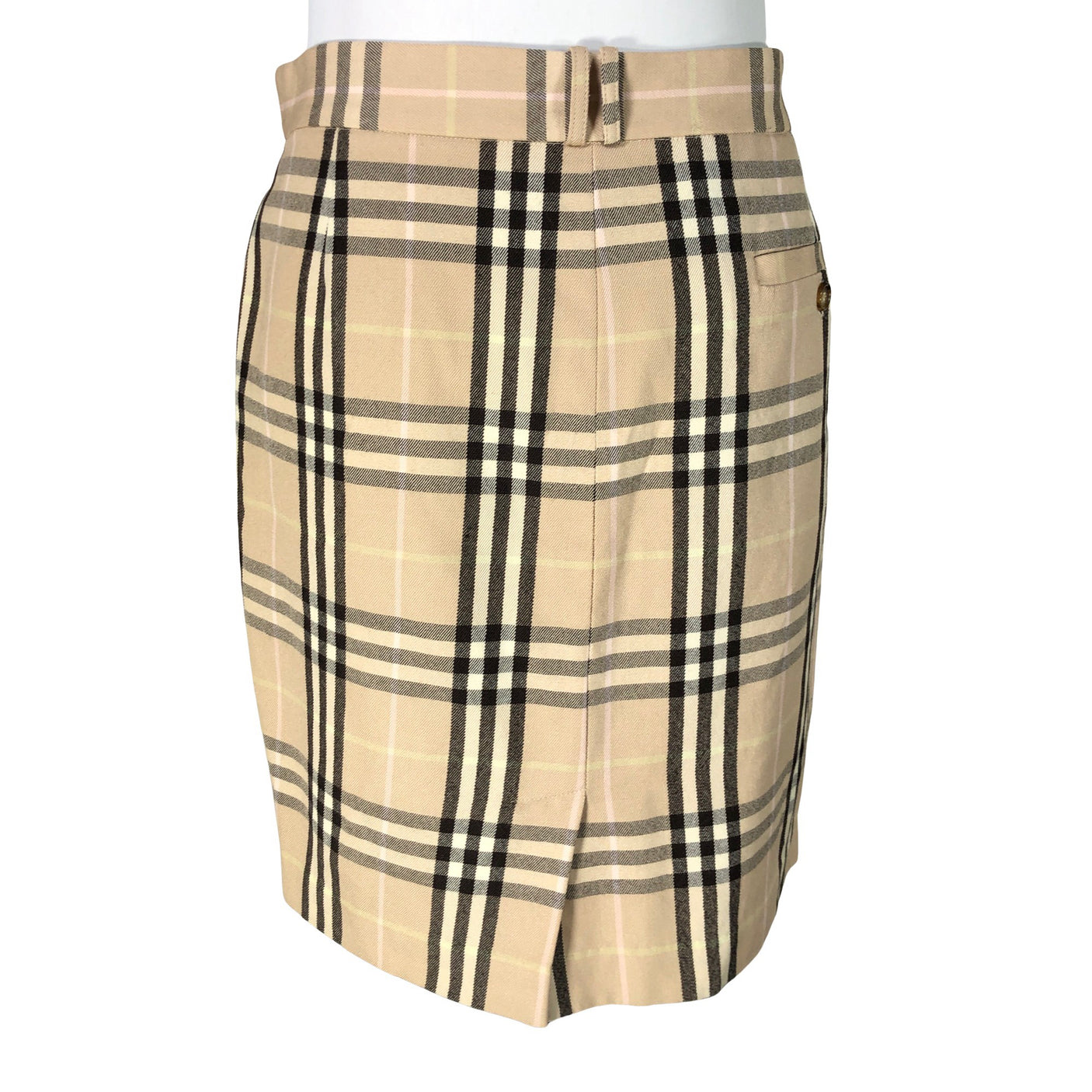 Unisex Burberry - Suora hame, koko 38 - (2)