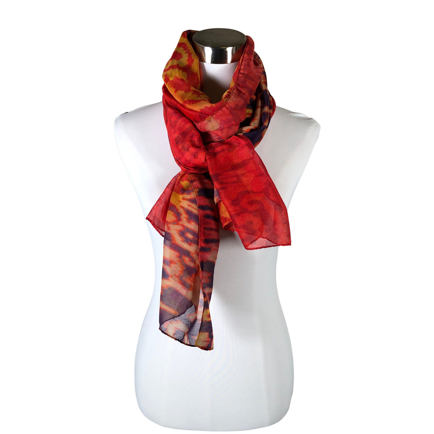 Unisex Tie Rack - Huivi, koko Maxi - (1)