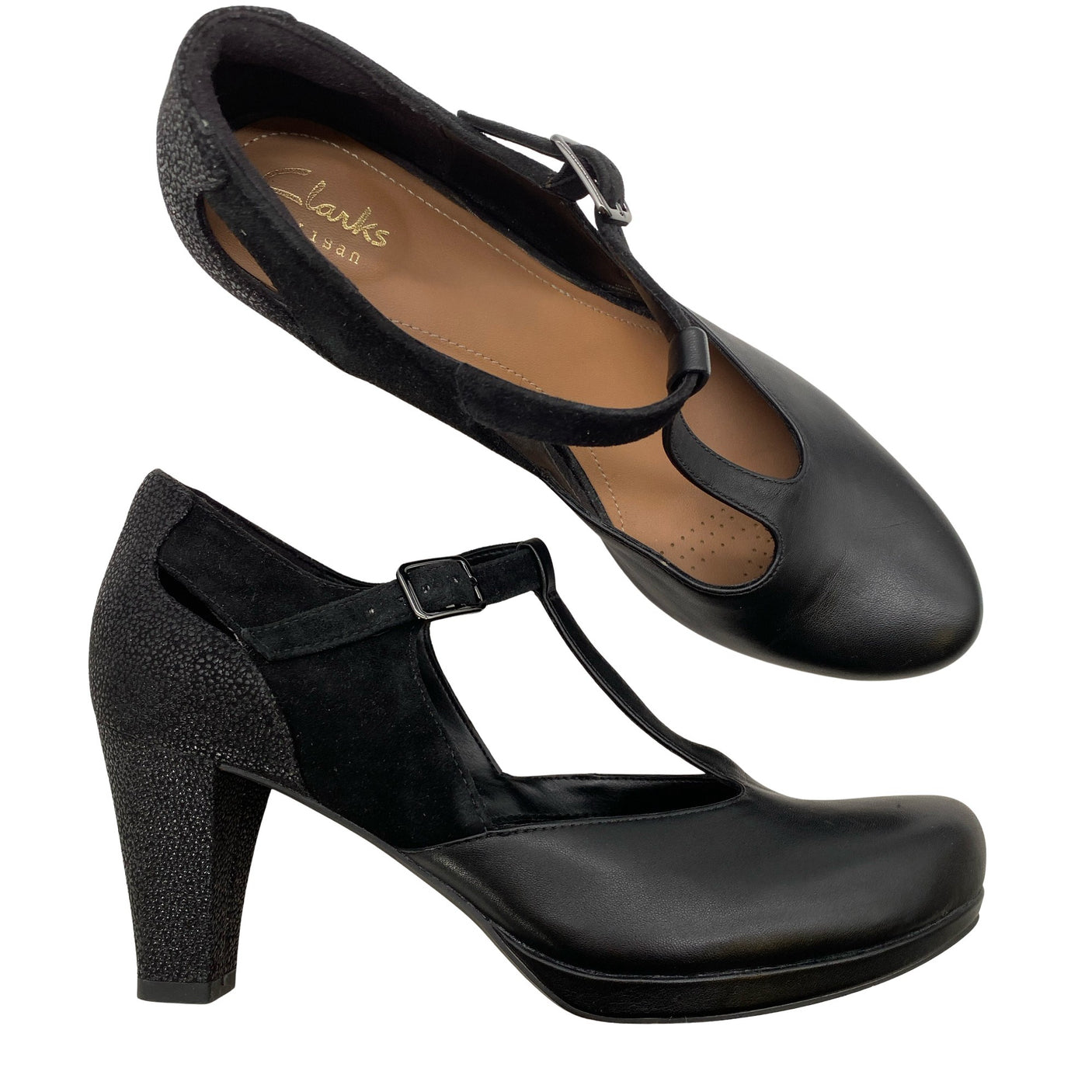 Unisex Clarks - Korkokengät, koko 40 - (1)