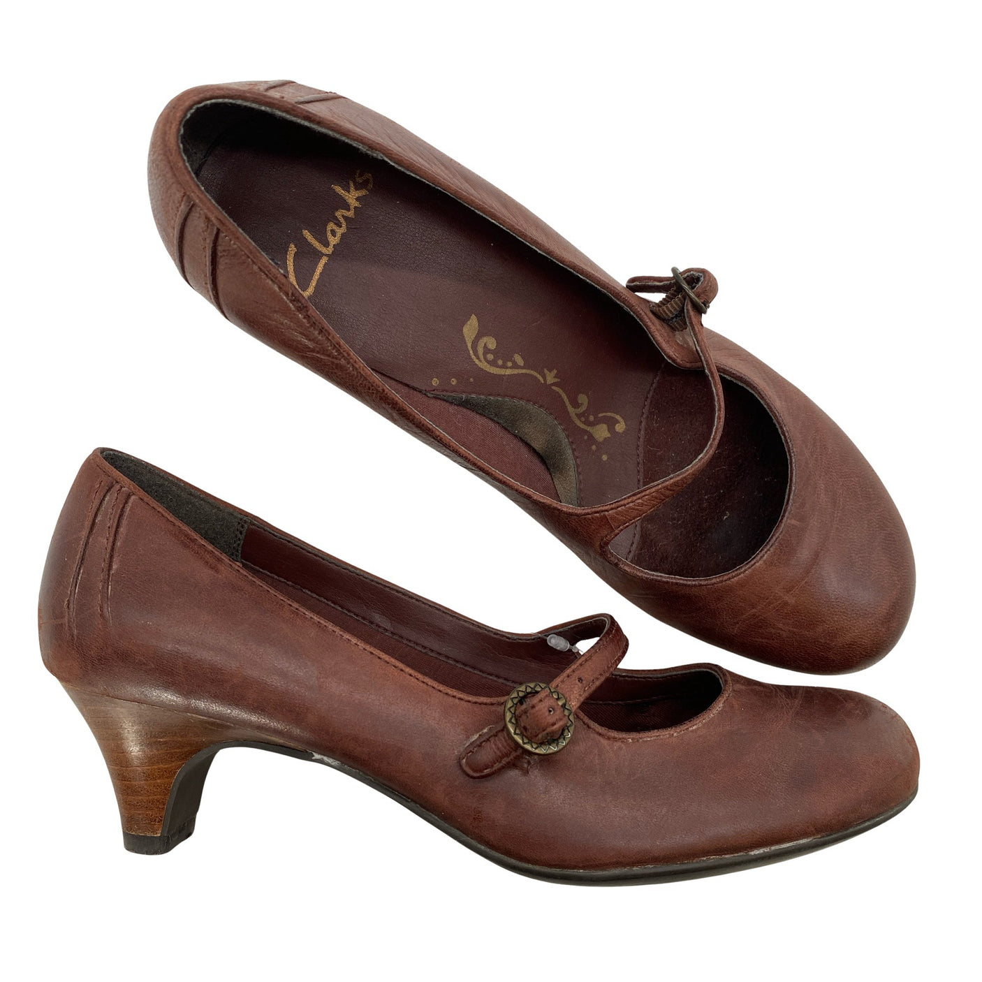 Unisex Clarks - Korkokengät, koko 38 - (1)