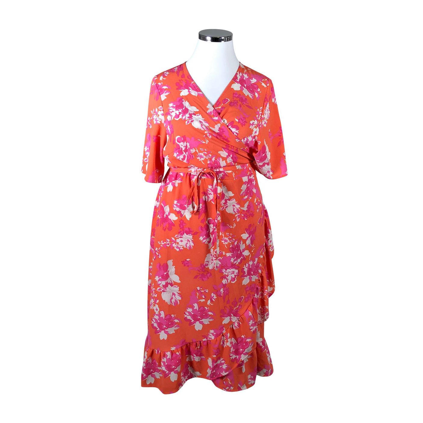 Unisex Zizzi - Sifonkimekko, koko 52 - (1)