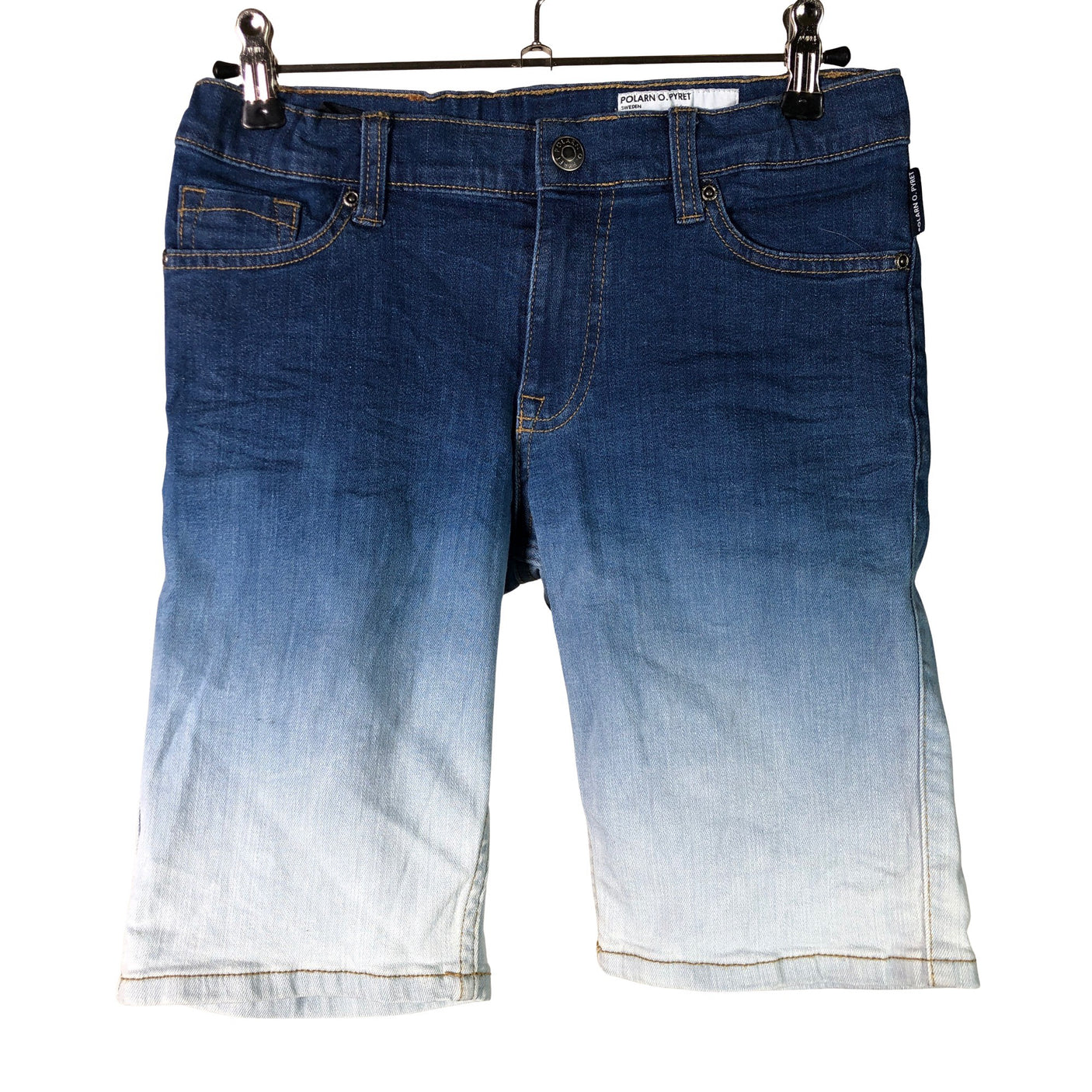 Unisex Polarn O. Pyret - Farkkushortsit, koko 146 - 152 - (1)