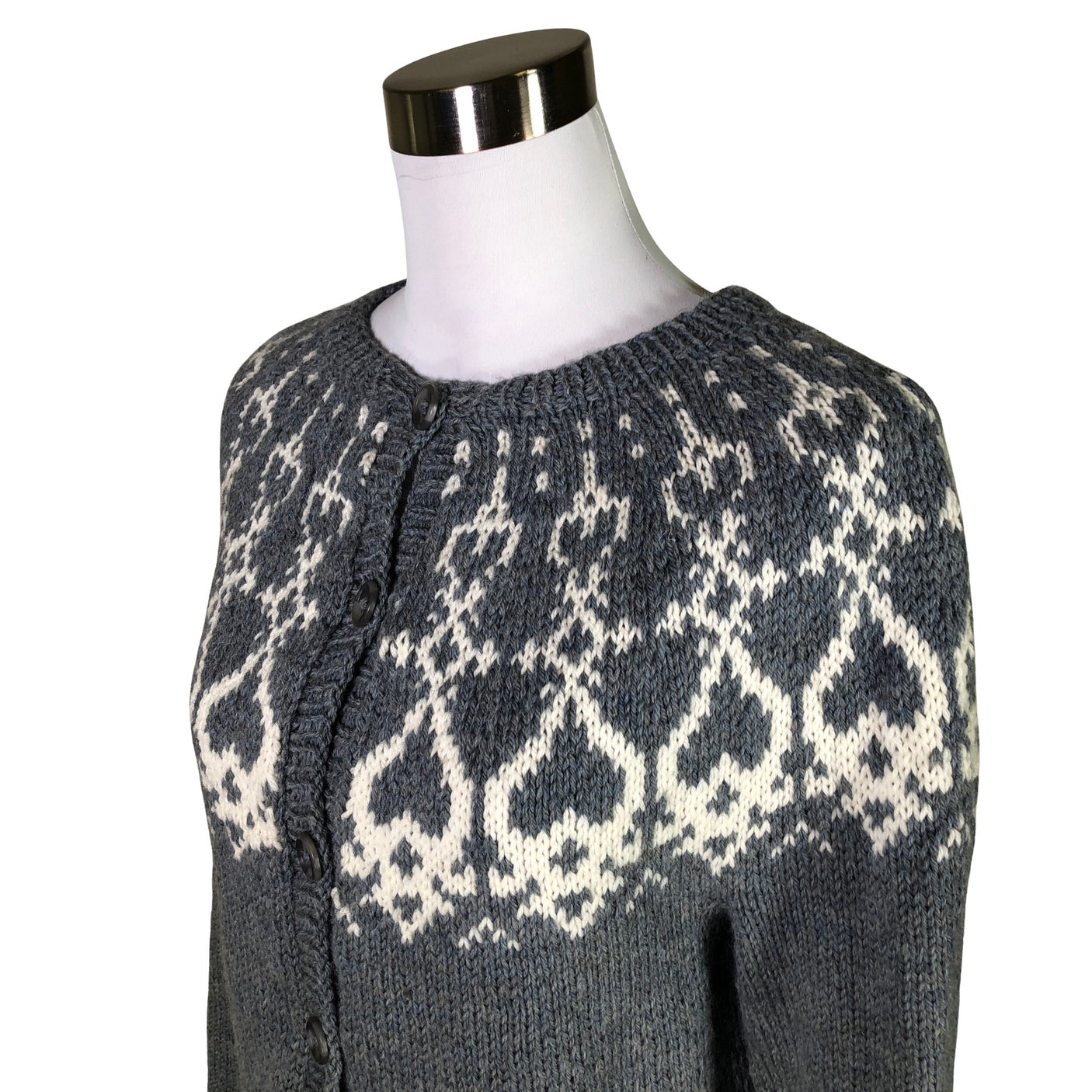 Unisex Handmade - Neuletakki, koko 36 - (5)