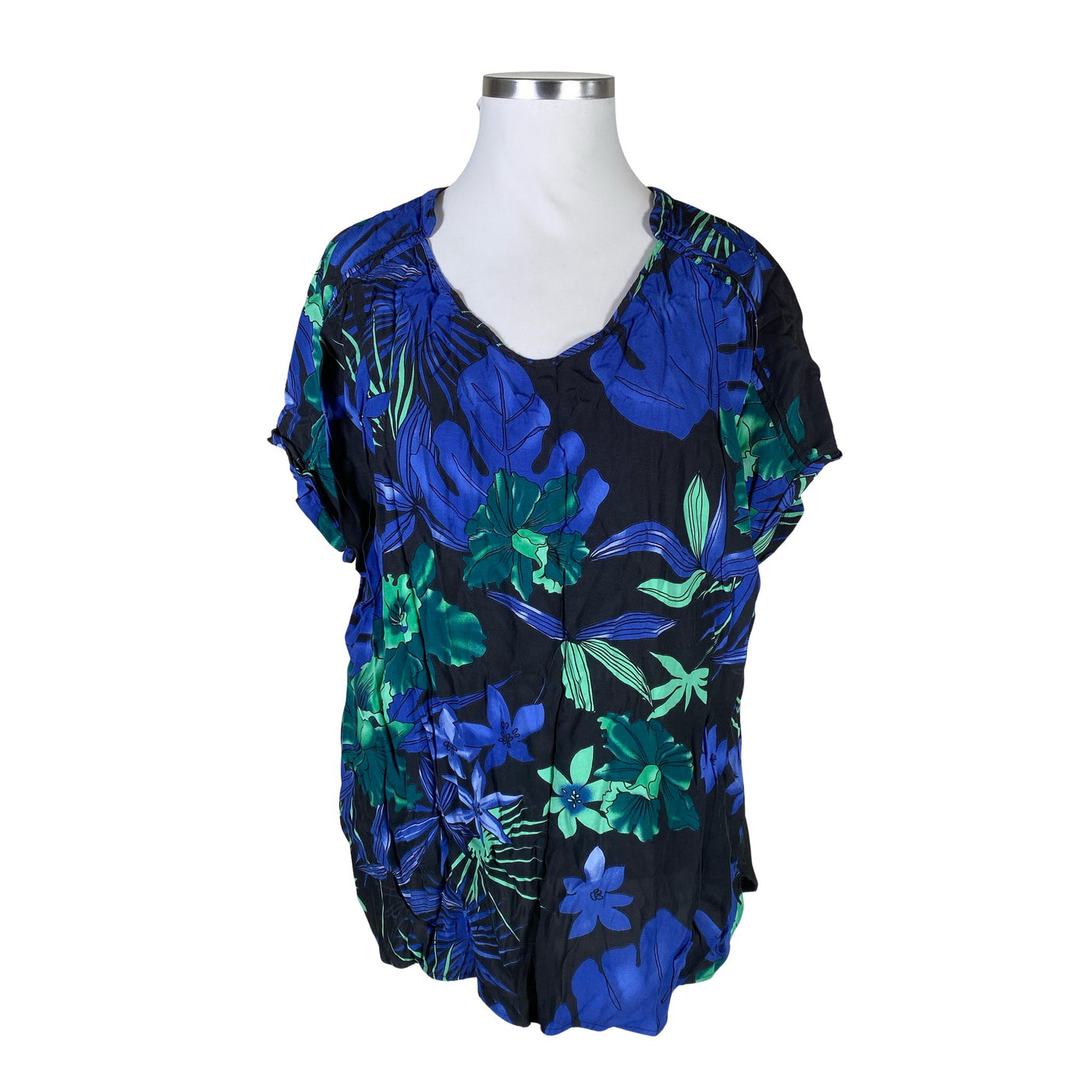 Unisex Ulla Popken - Lyhythihainen pusero, koko 50 - (1)