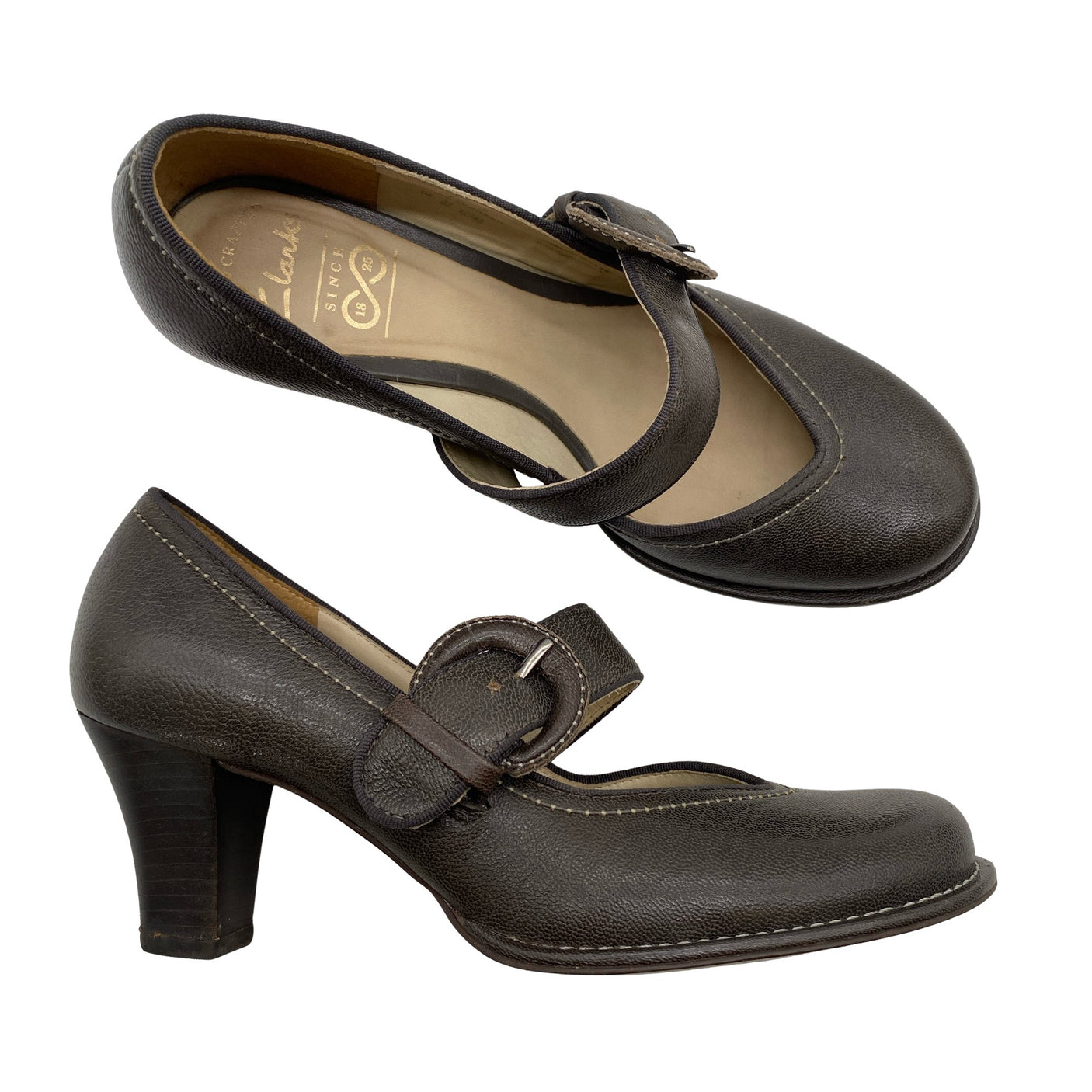 Unisex Clarks - Korkokengät, koko 37 - (1)