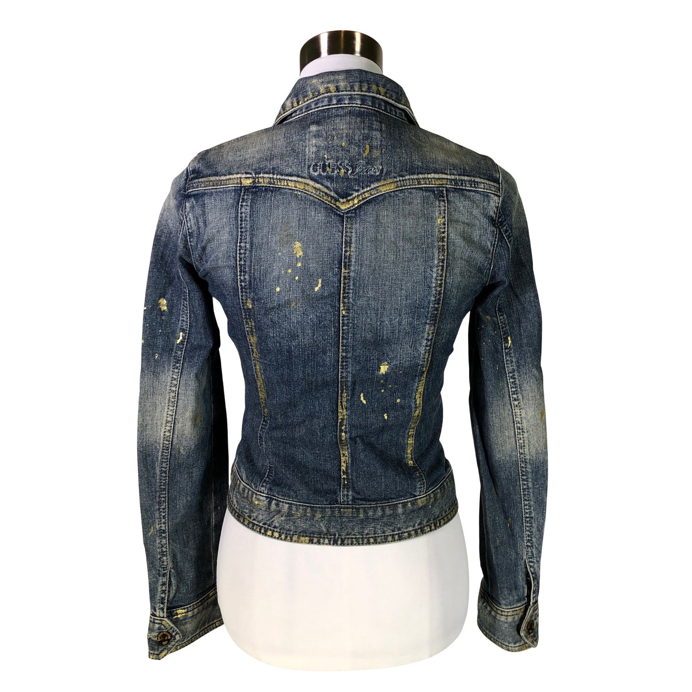 Unisex Guess - Farkkutakki, koko 34 - (2)